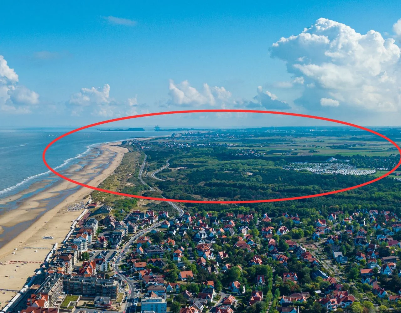 Ferienhaus im Park De Haan nahe Strand und Dünen