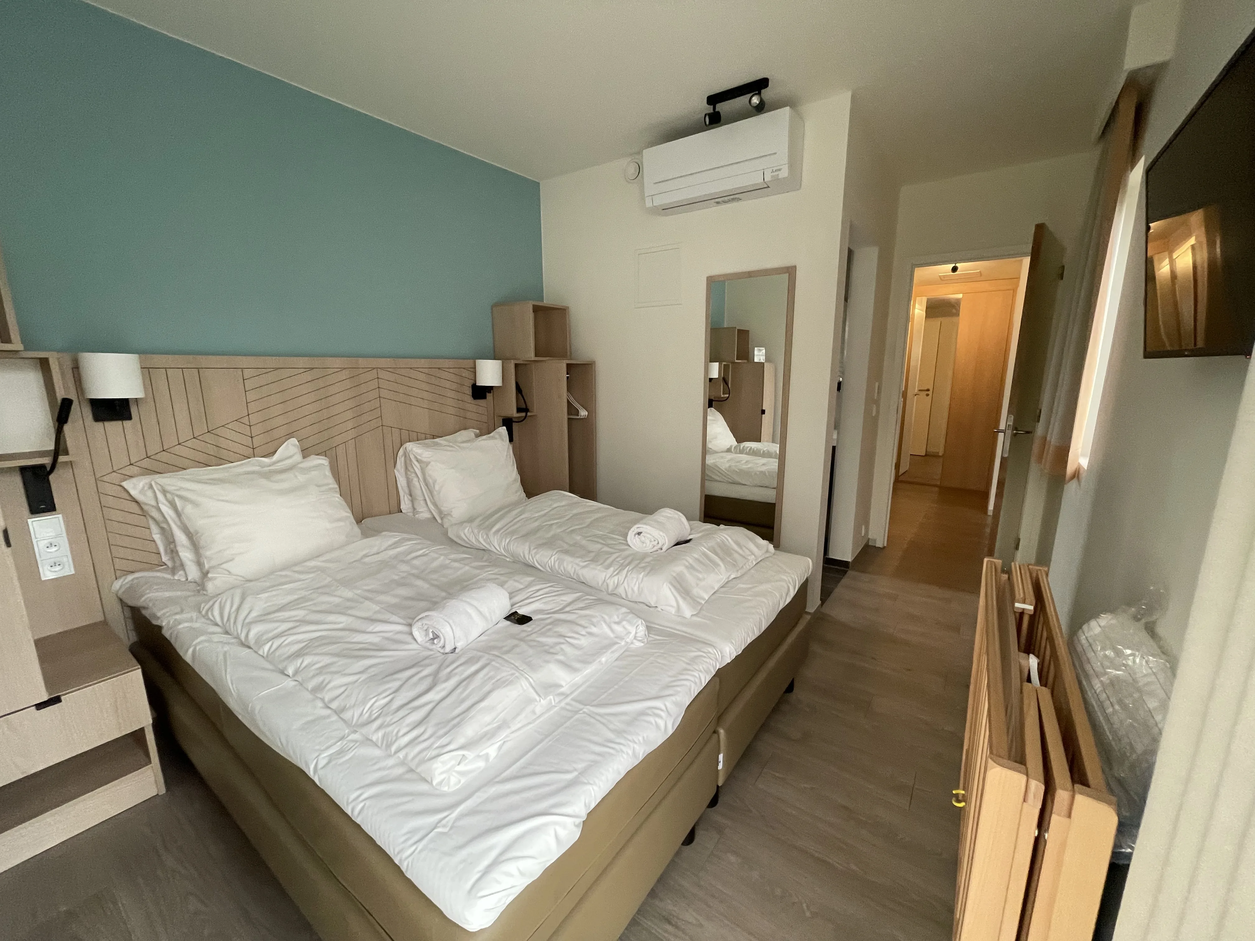 Schlafzimmer im VIP Lakeside Ferienhaus