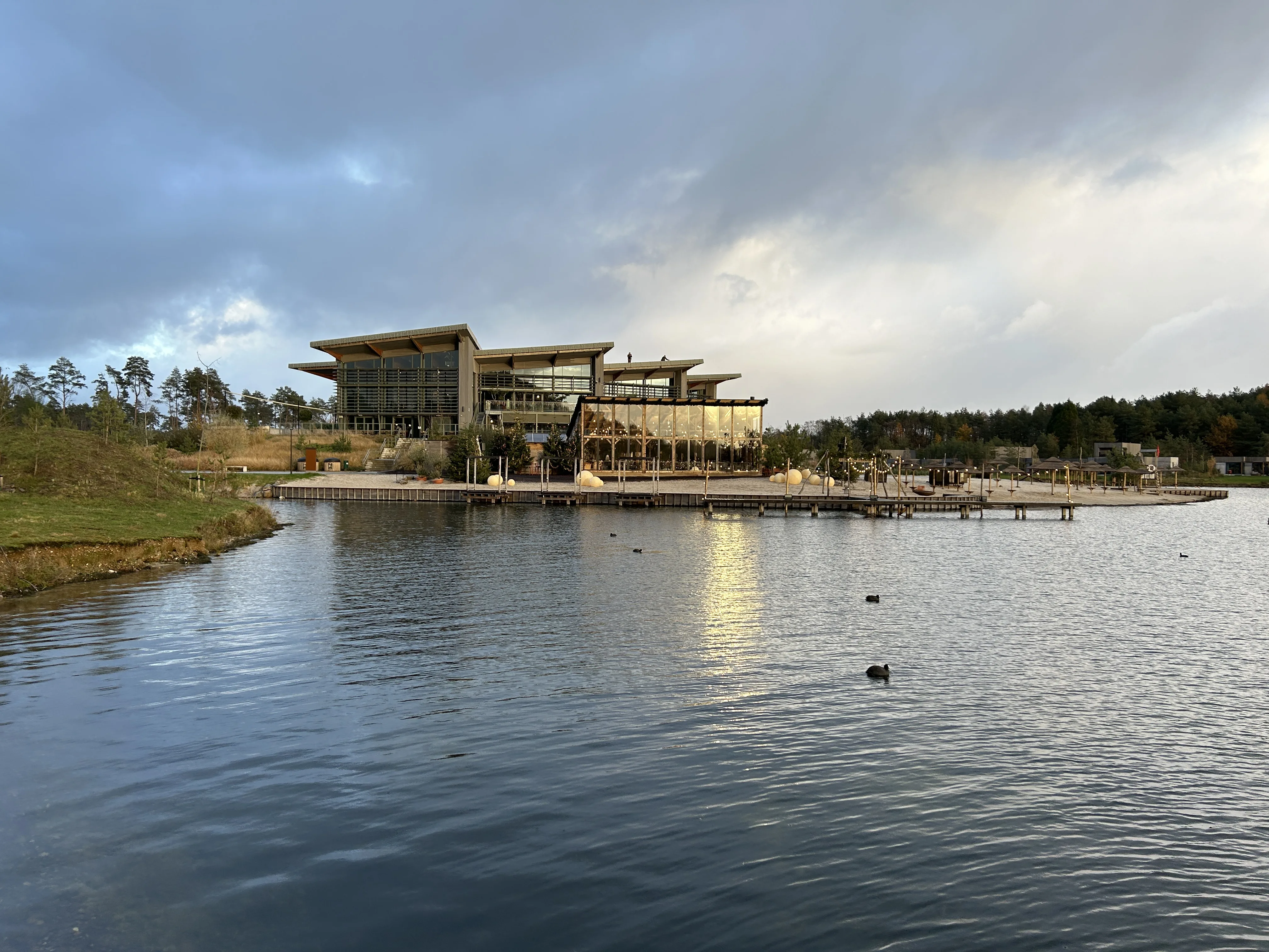 Das Zentralgebäude des Terhills Resort