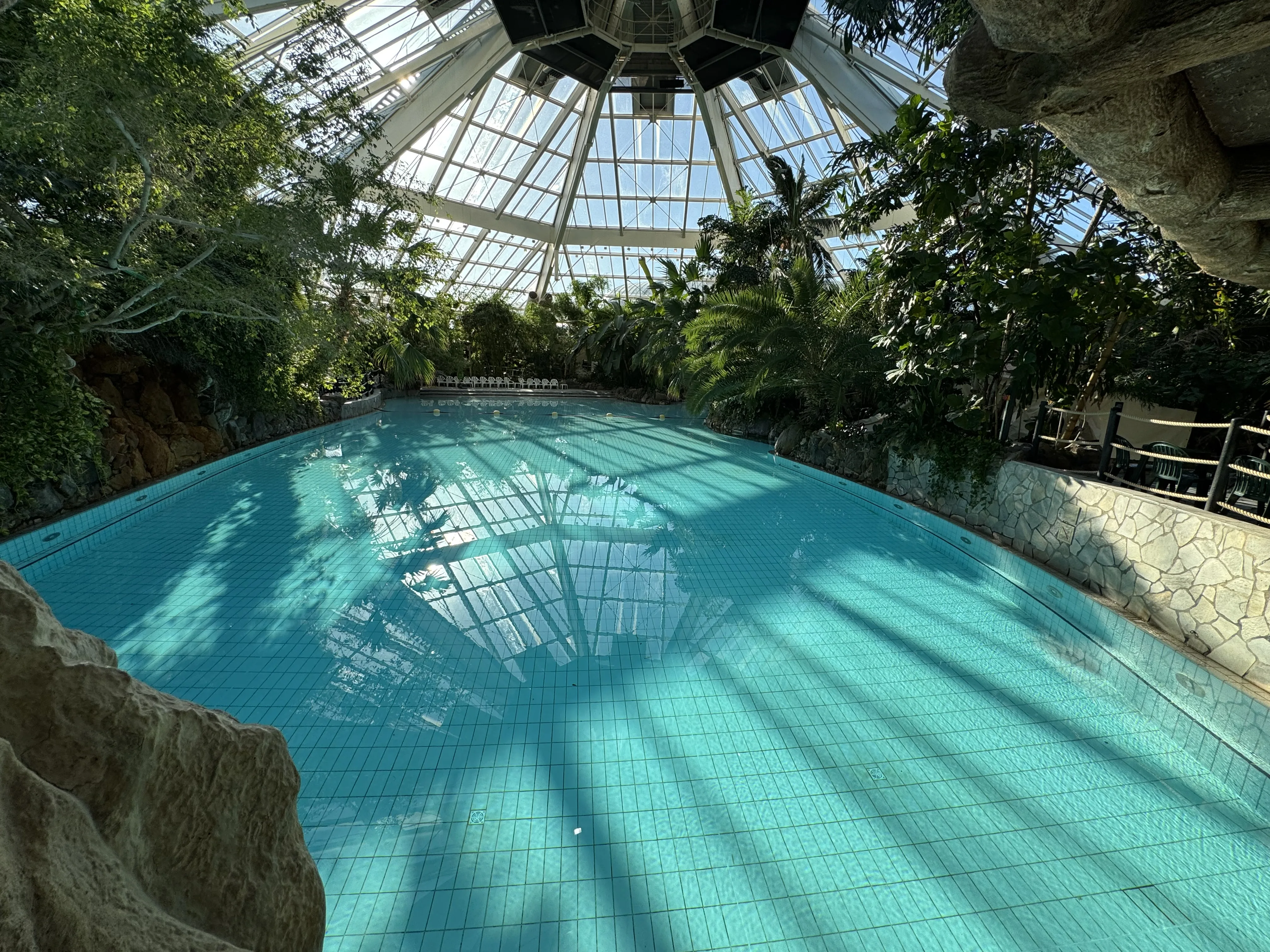 Morgens im Aqua Mundo – ruhig und leer