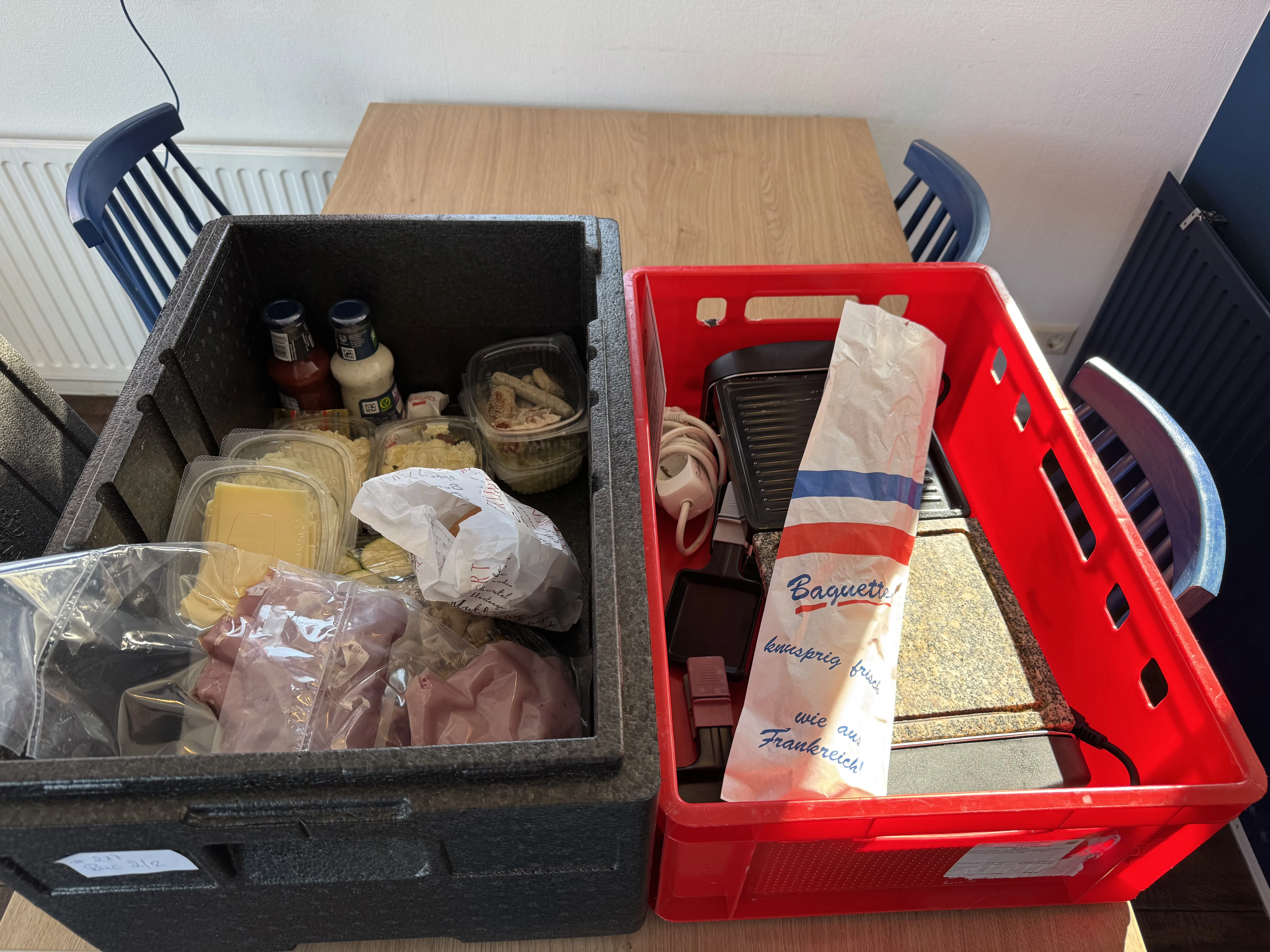 Das Barbecue-Paket, geliefert von Center Parcs