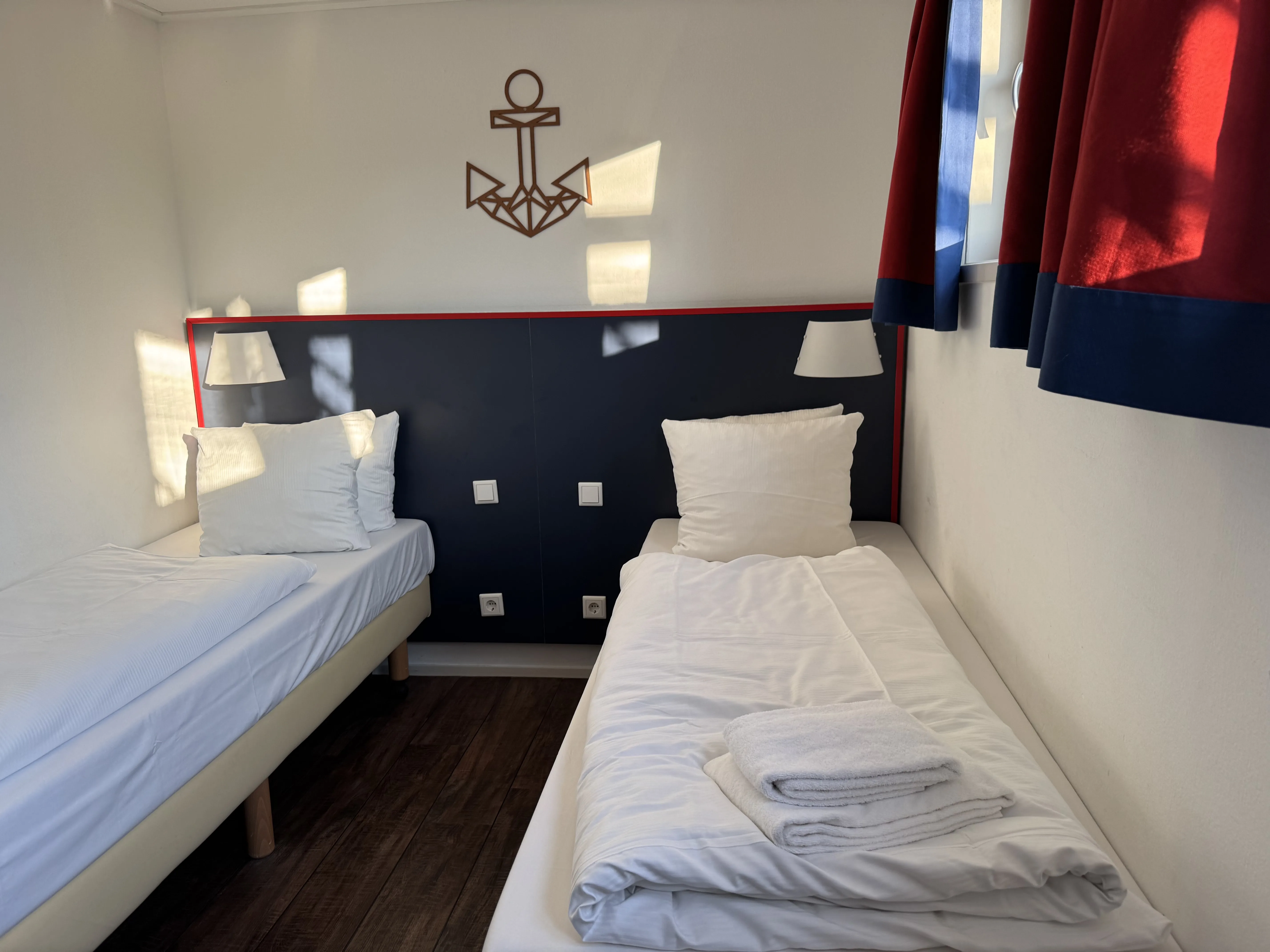 Das Kinderzimmer auf dem Hausboot