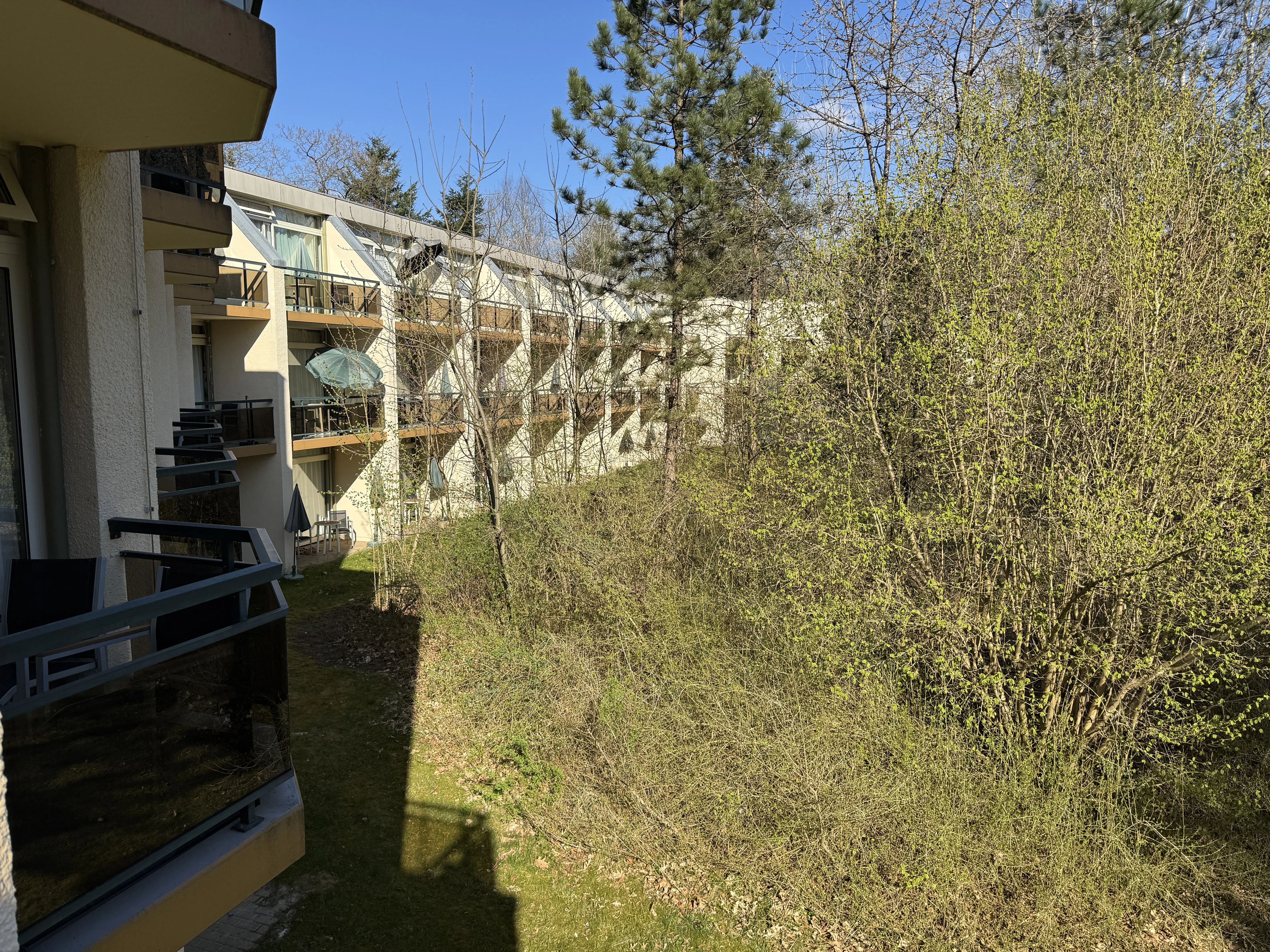 Hotelzimmer Balkonblick 2