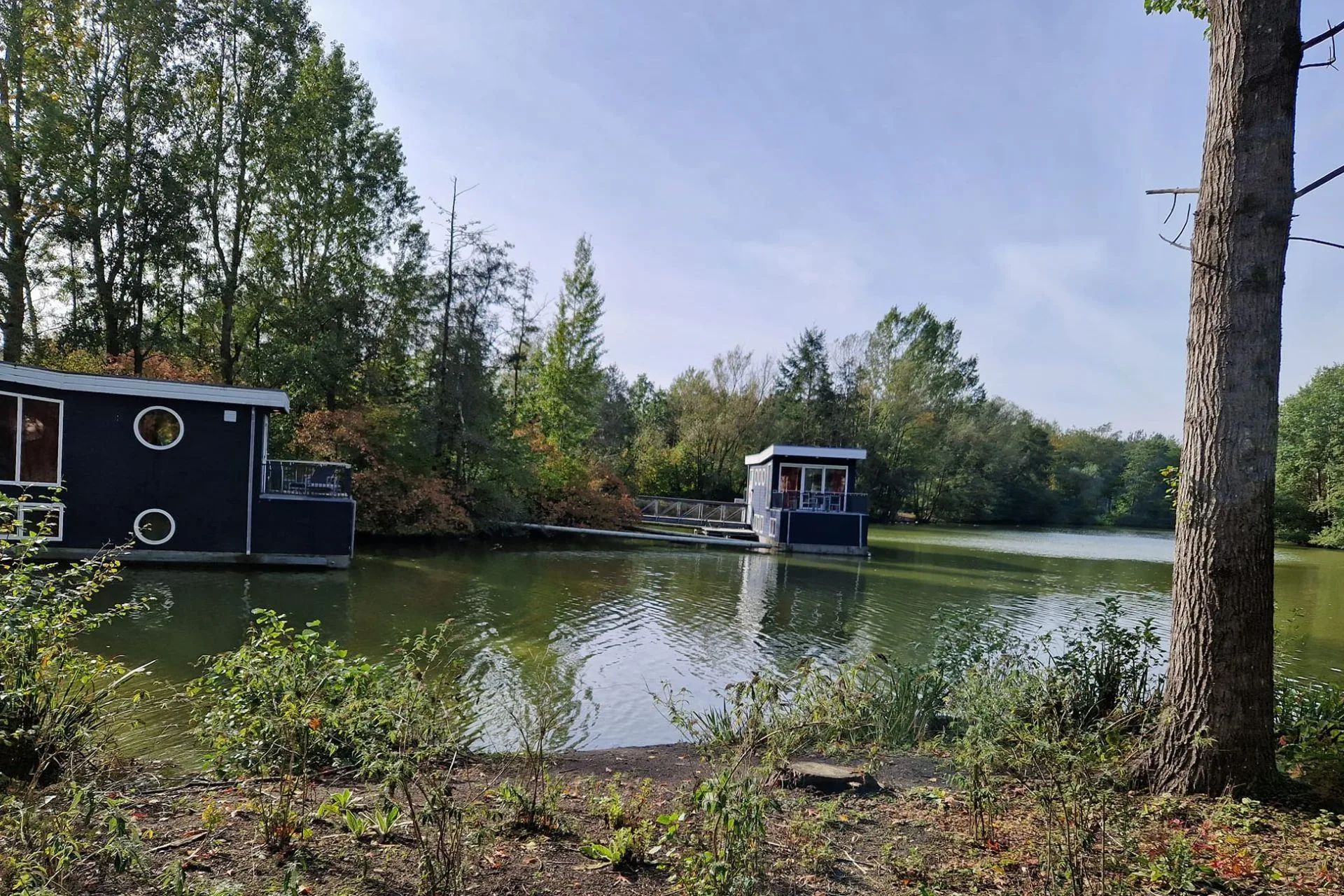 Hausboot im Center Parcs Bispinger Heide