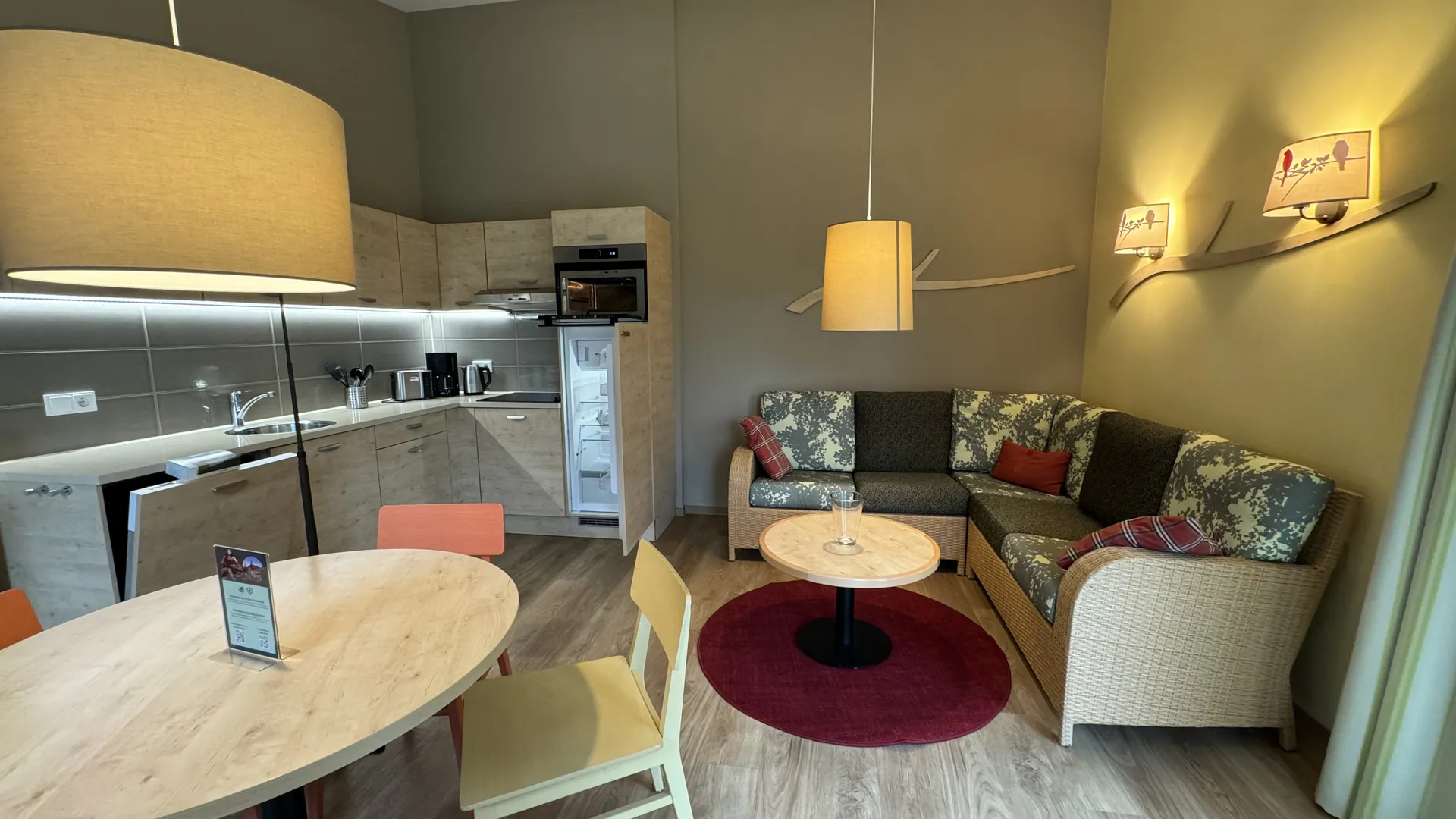 Wohnzimmer Detailansicht im Comfort-Ferienhaus