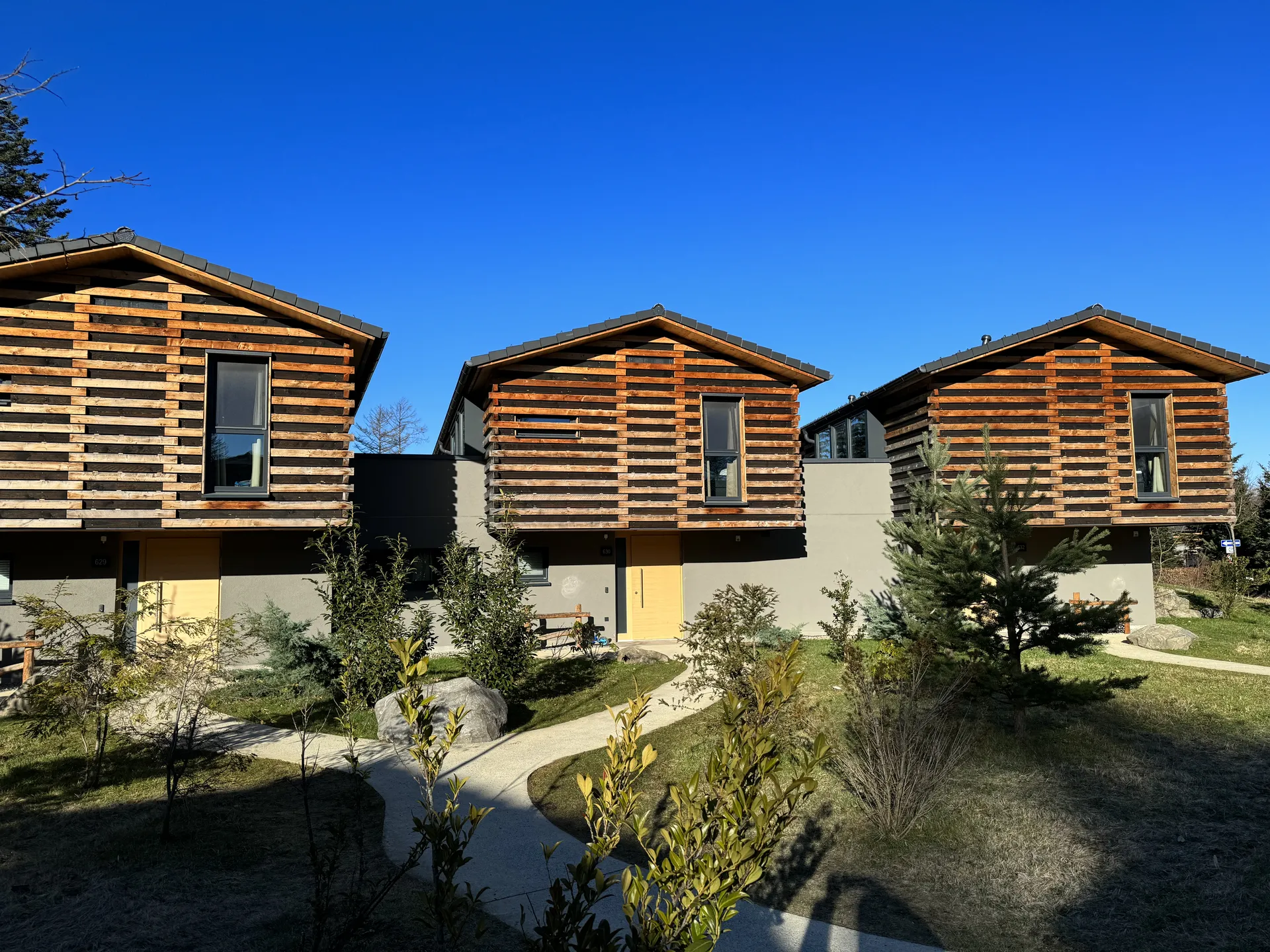 Wellness-Exclusive-Ferienhaus im Center Parcs Park Allgäu von außen