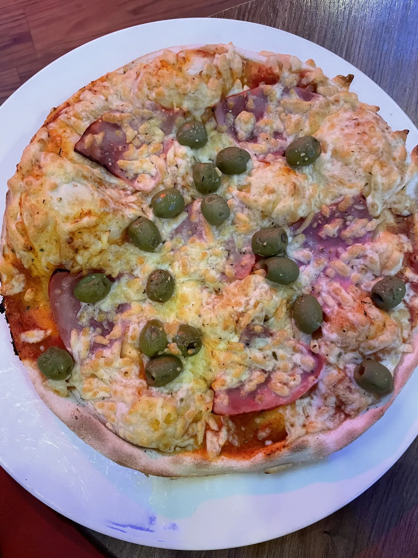 Pizza im Center Parcs Park Bostalsee war nicht gut