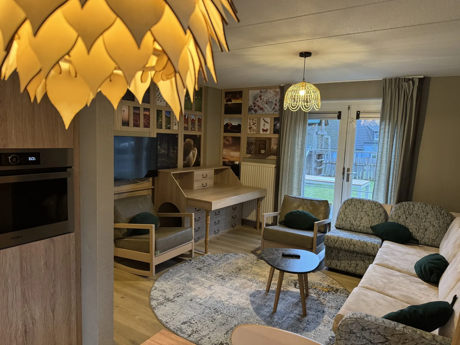 Wohnzimmer im Naturwunderferienhaus