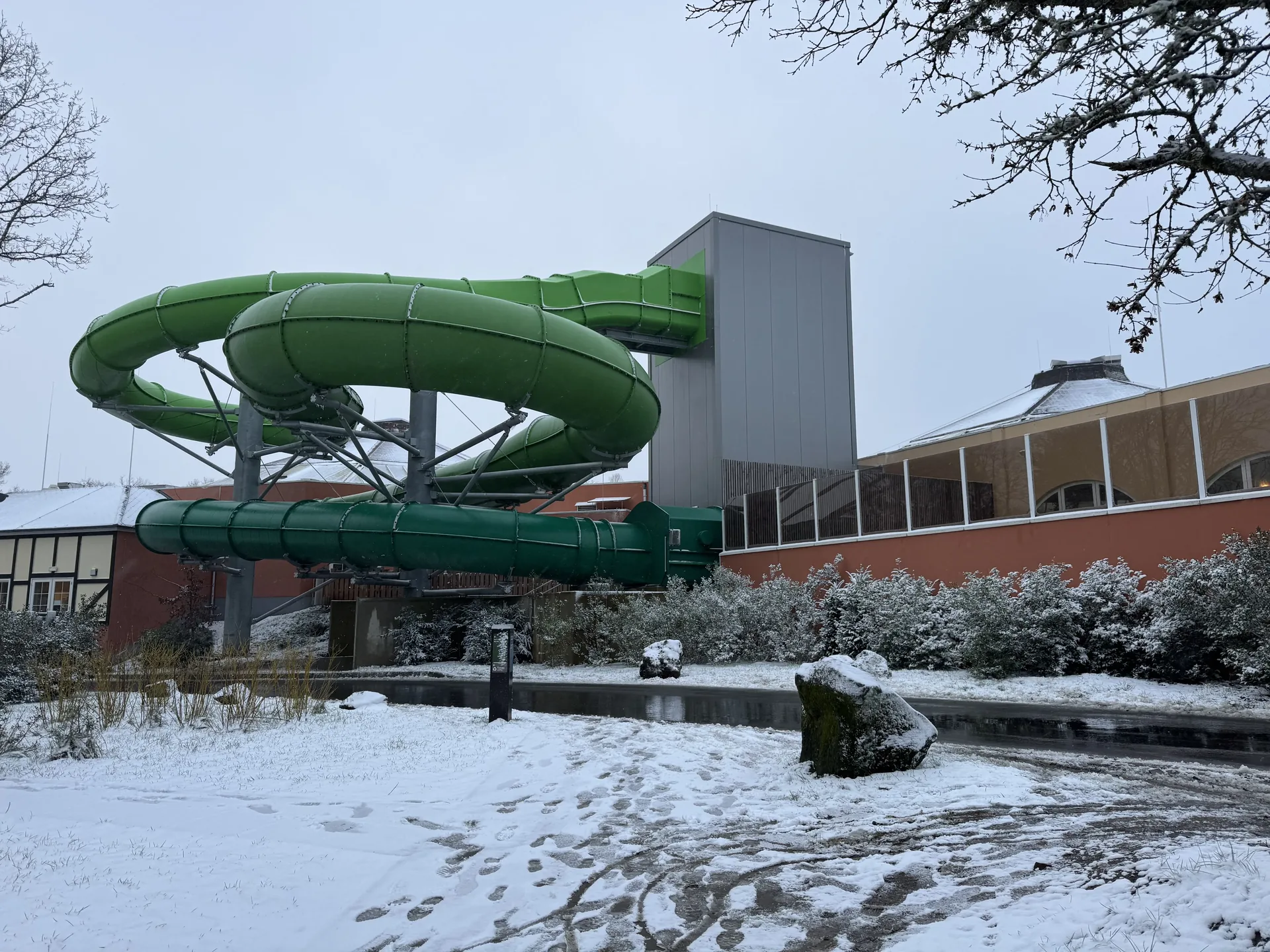 Riesenrutsche im Aqua Mundo des Center Parcs Park Eifel
