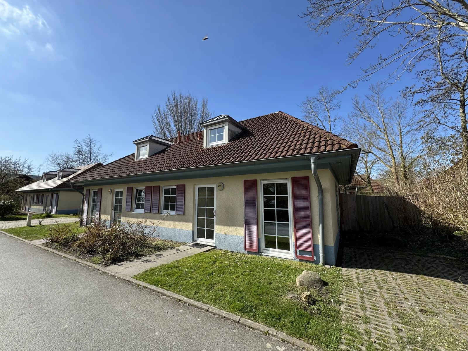 Das Ferienhaus in der Parkanlage – eingebettet in die Natur