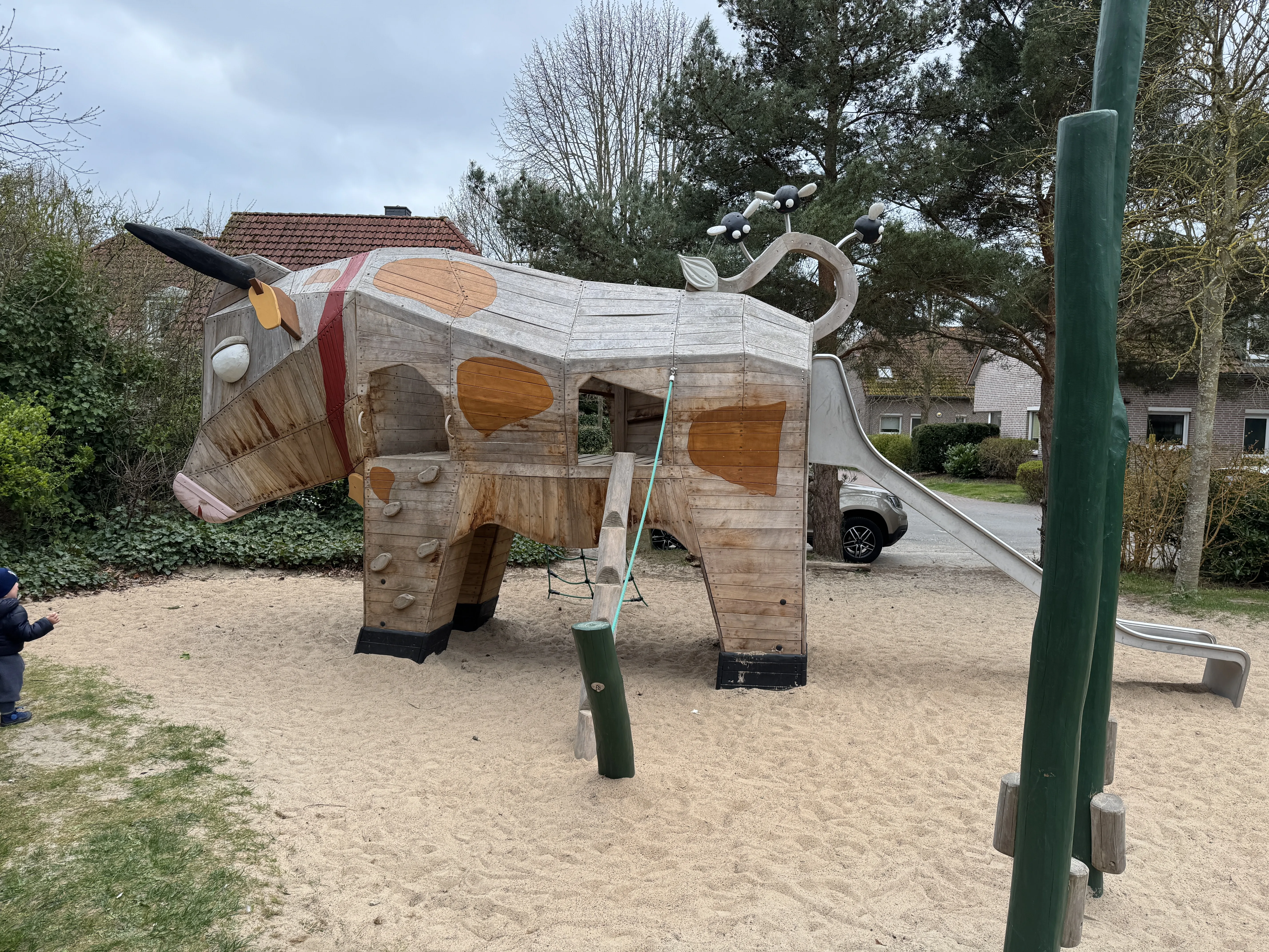Der kleine Indoor-Spielplatz – hat uns positiv überrascht