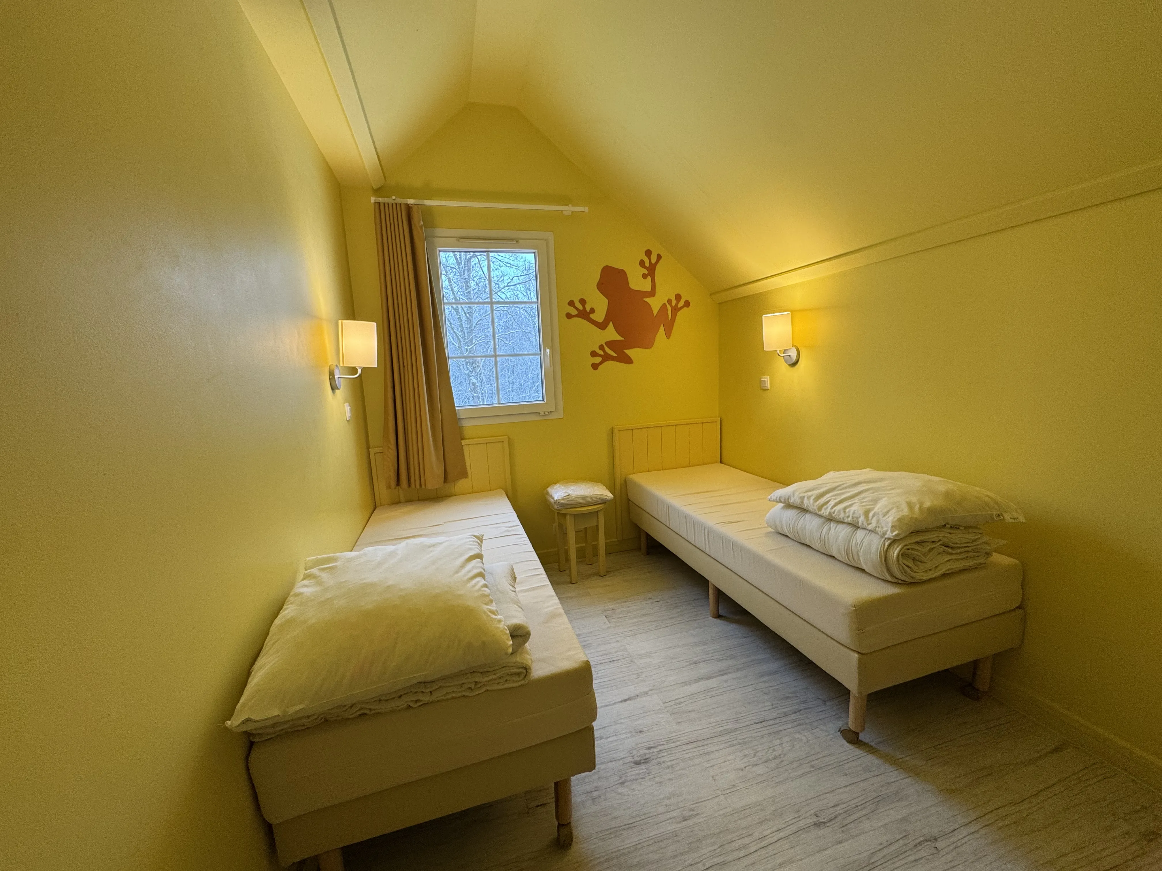 Kinderschlafzimmer im Comfort-Ferienhaus Le Lac d'Ailette