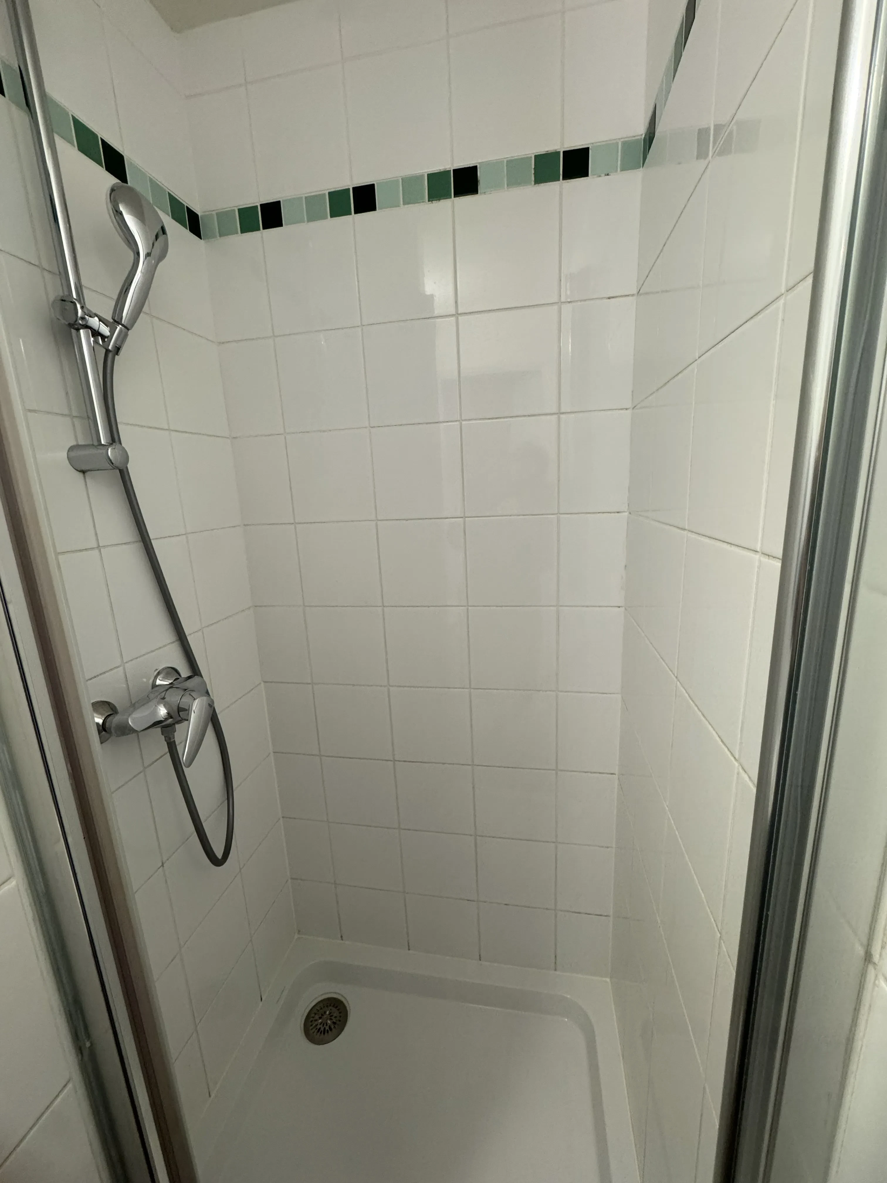 Dusche im Premium Ferienhaus Le Lac d'Ailette