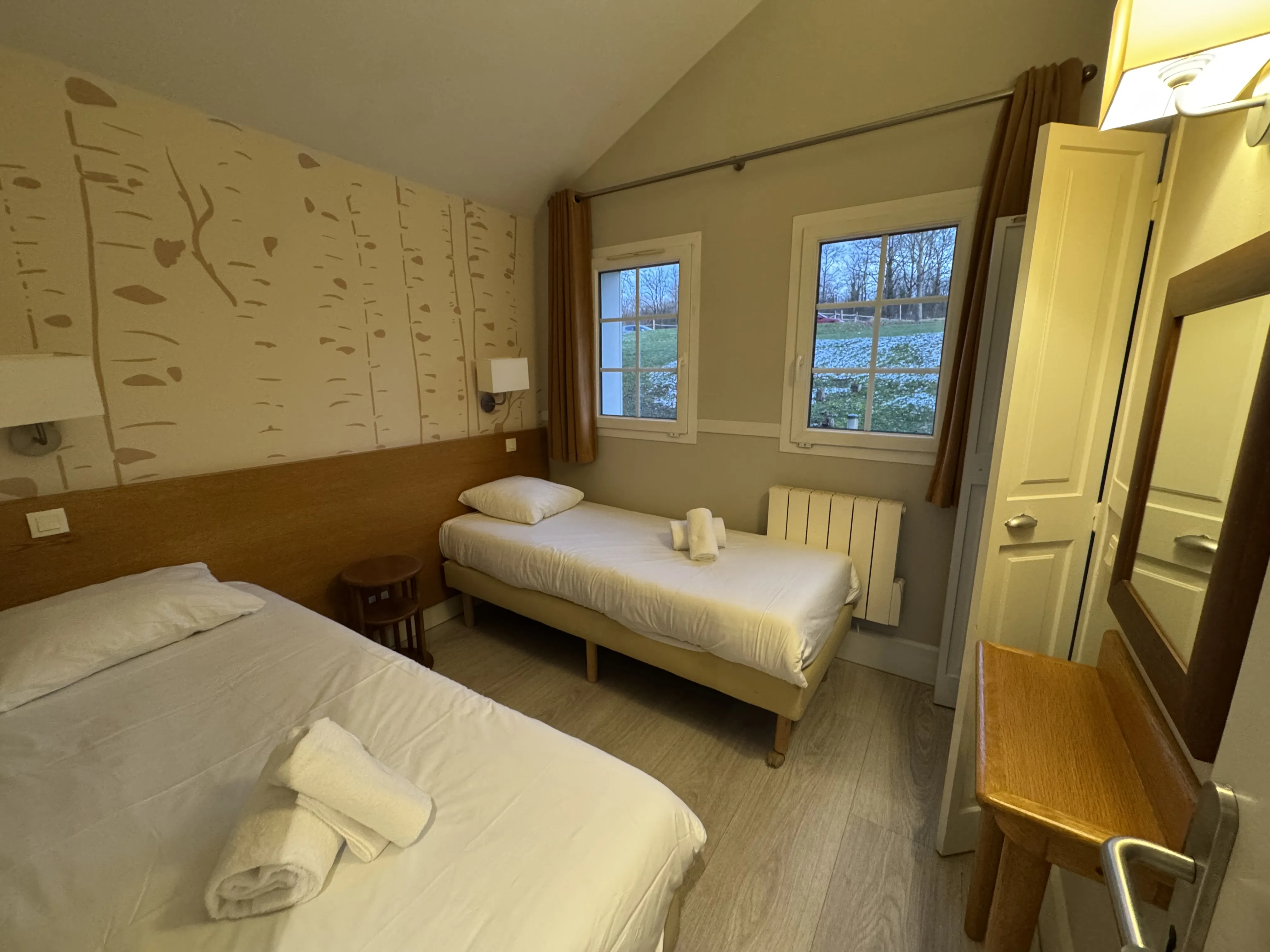 Kinderschlafzimmer im VIP Lakeside Ferienhaus Le Lac d'Ailette