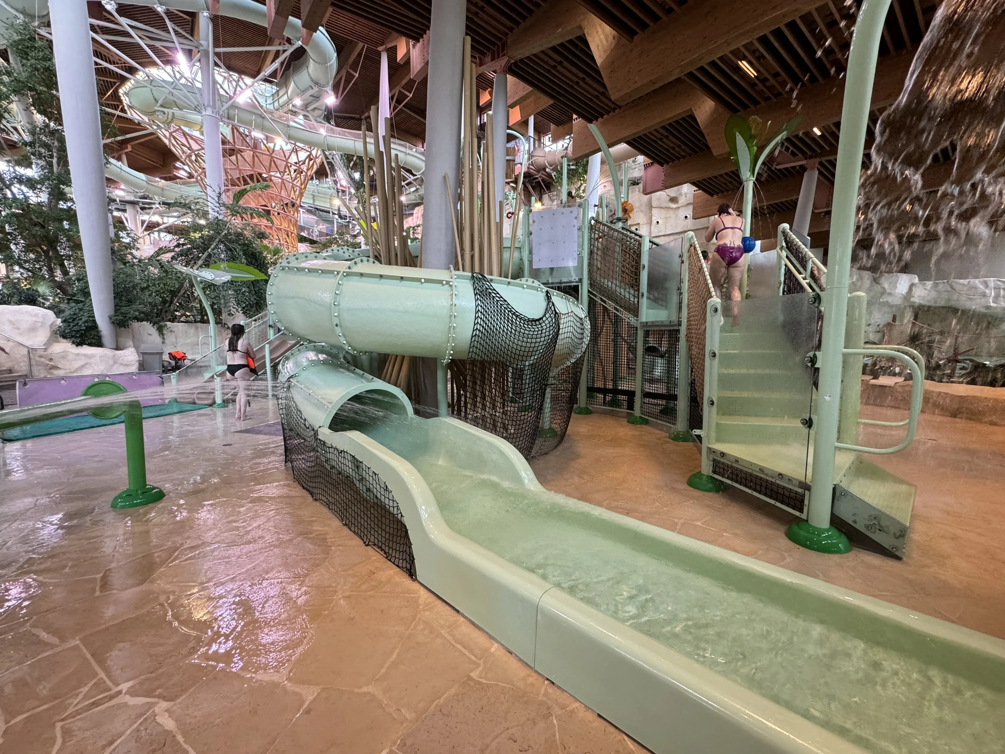 Das Waterplayhouse im Innenbereich – ganzjährig nutzbar