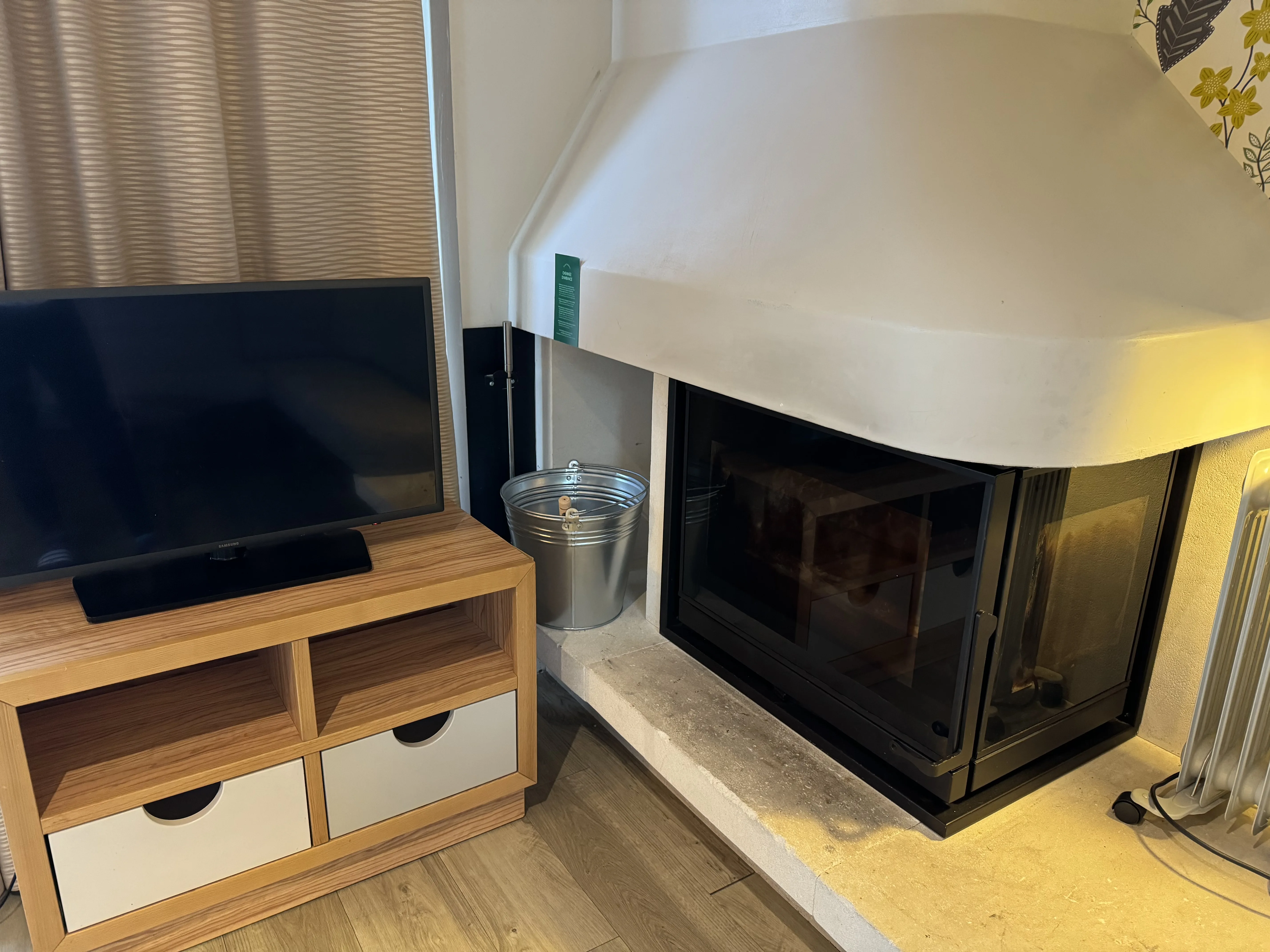 Der Kamin im Wohnbereich