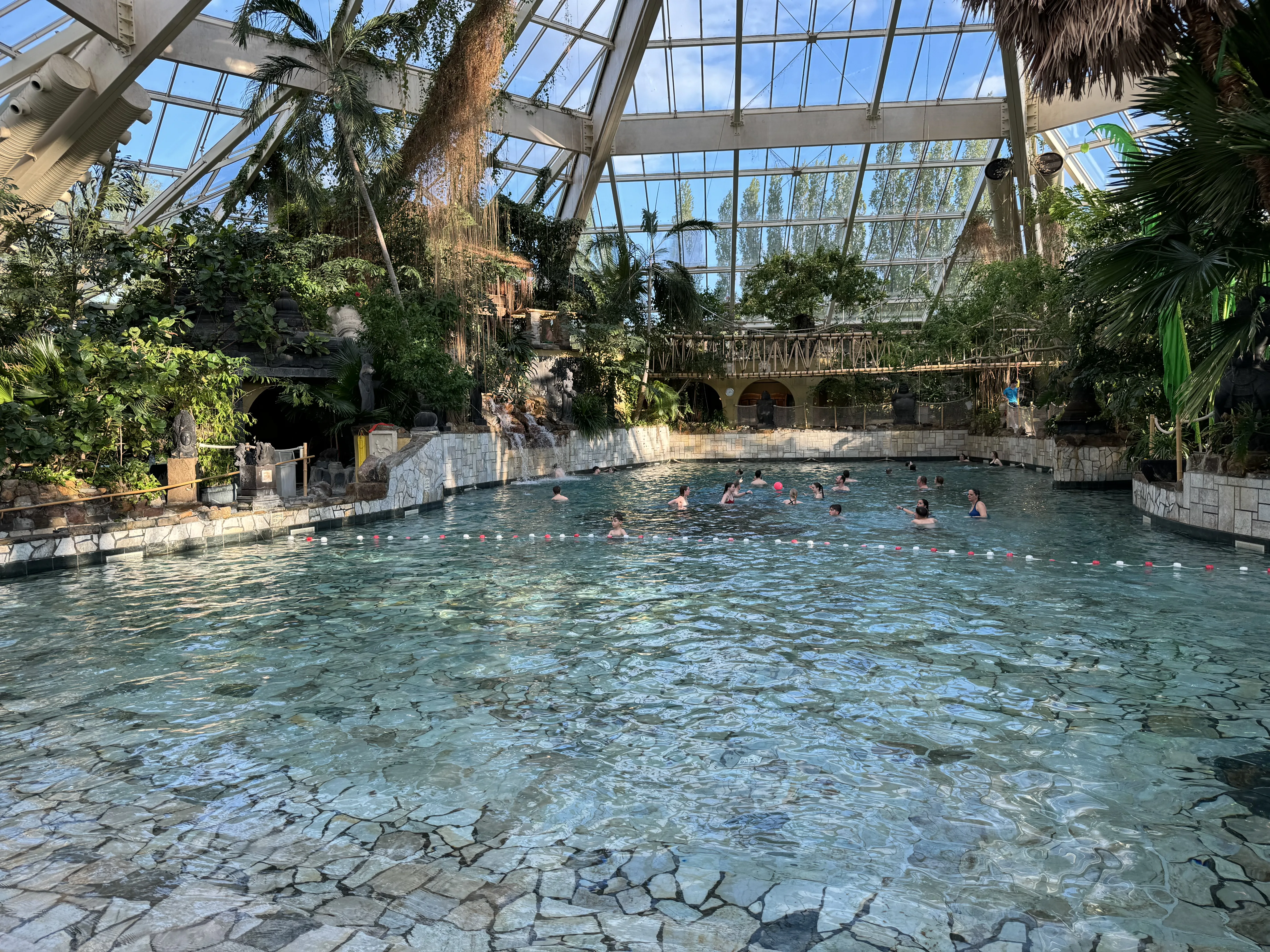 Das Aqua Mundo bei weniger Betrieb – so sieht es hier aus, wenn man Glück hat