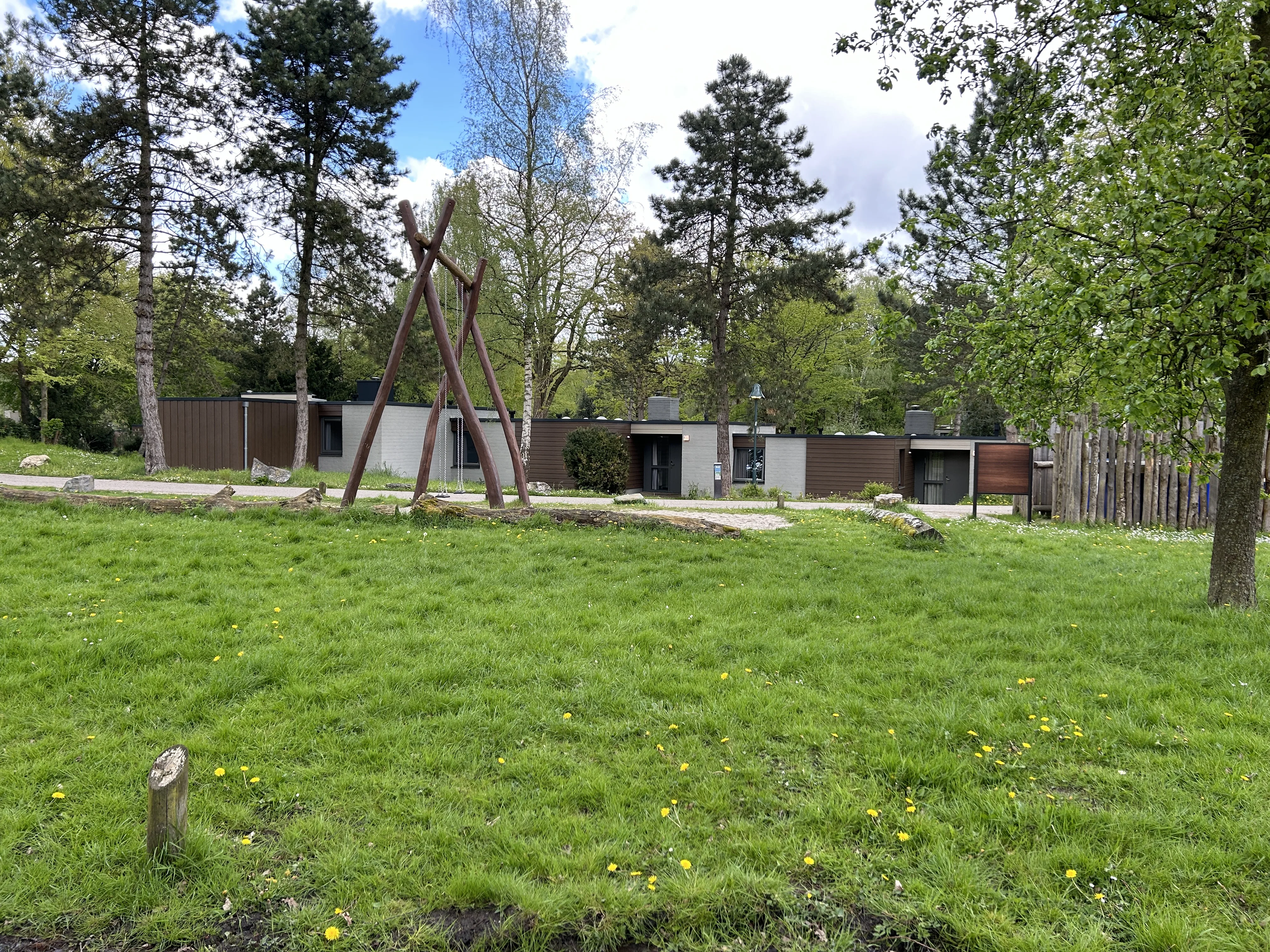 Bungalows im De Eemhof von außen