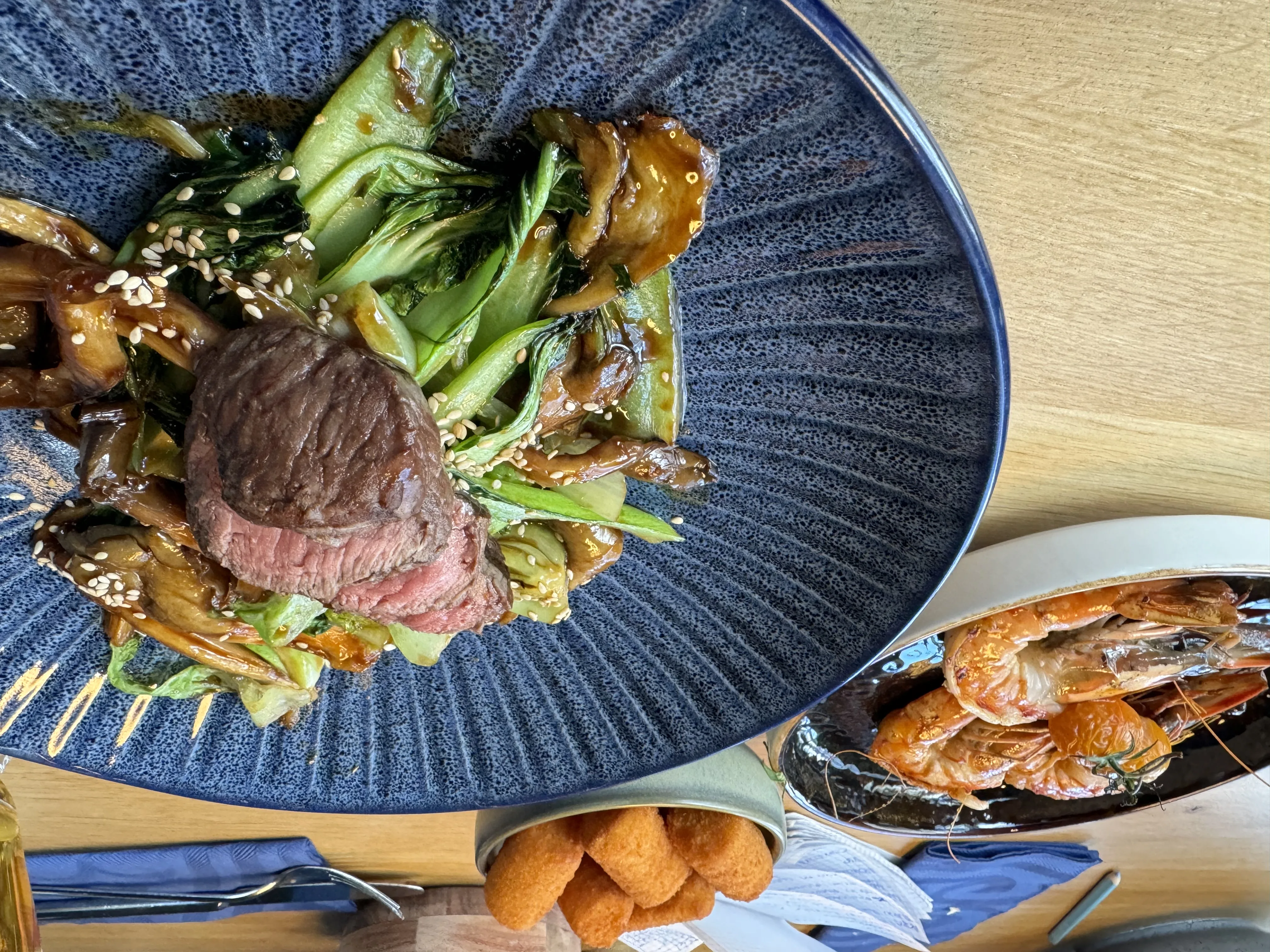 Das Restaurant im Hafen