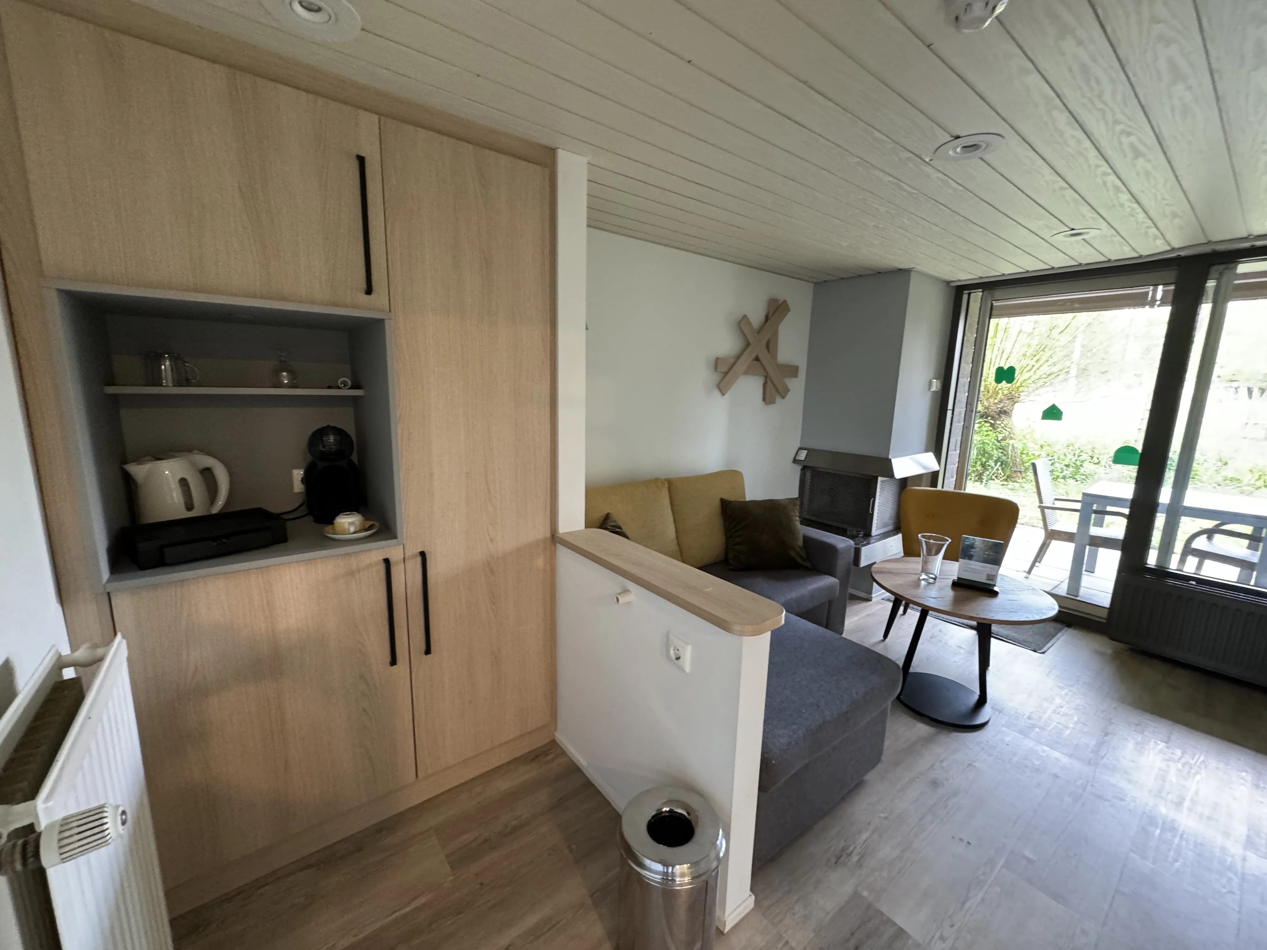 Hotelzimmer mit Kitchenette