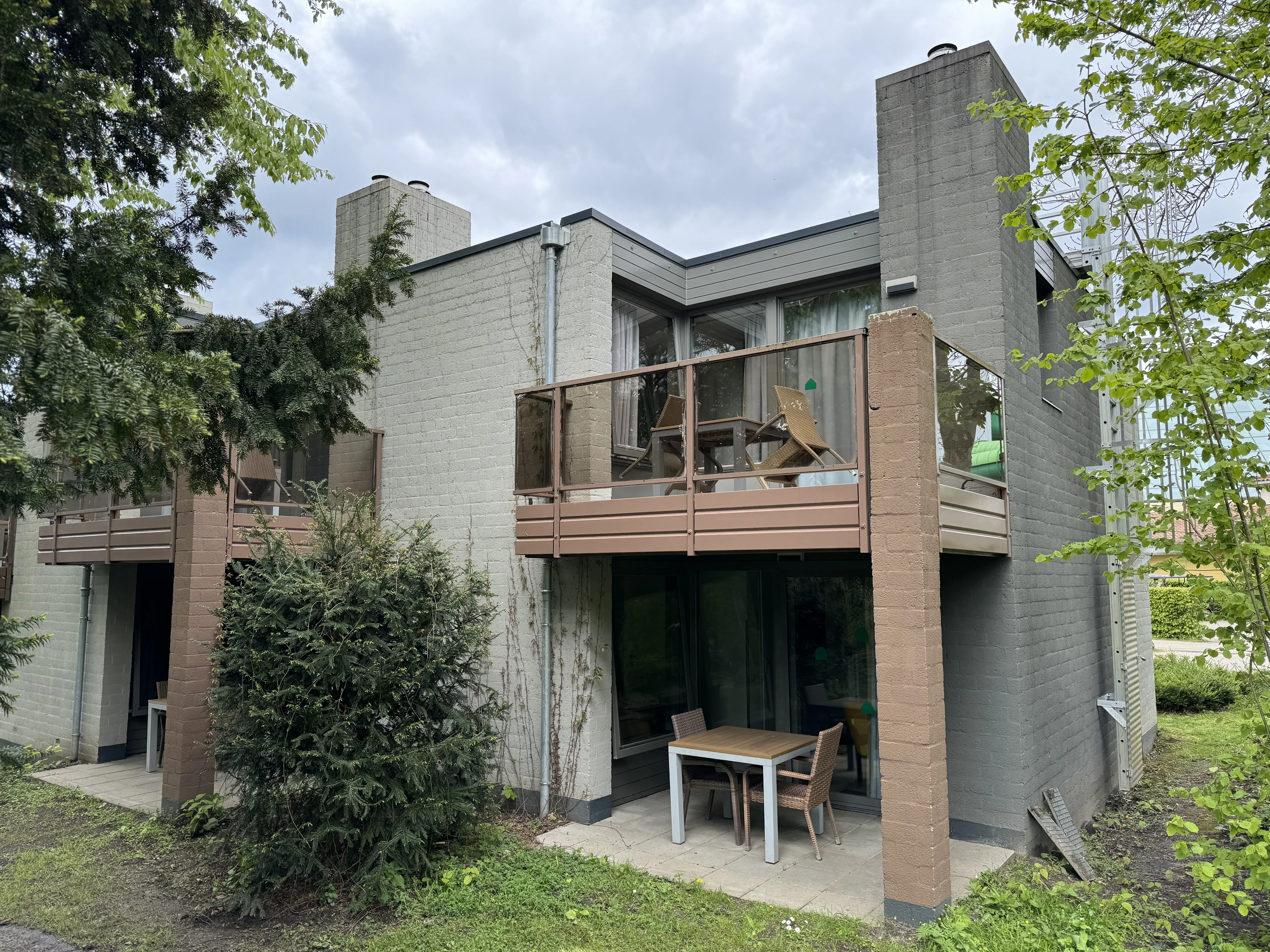 Terrassen der Hotelzimmer