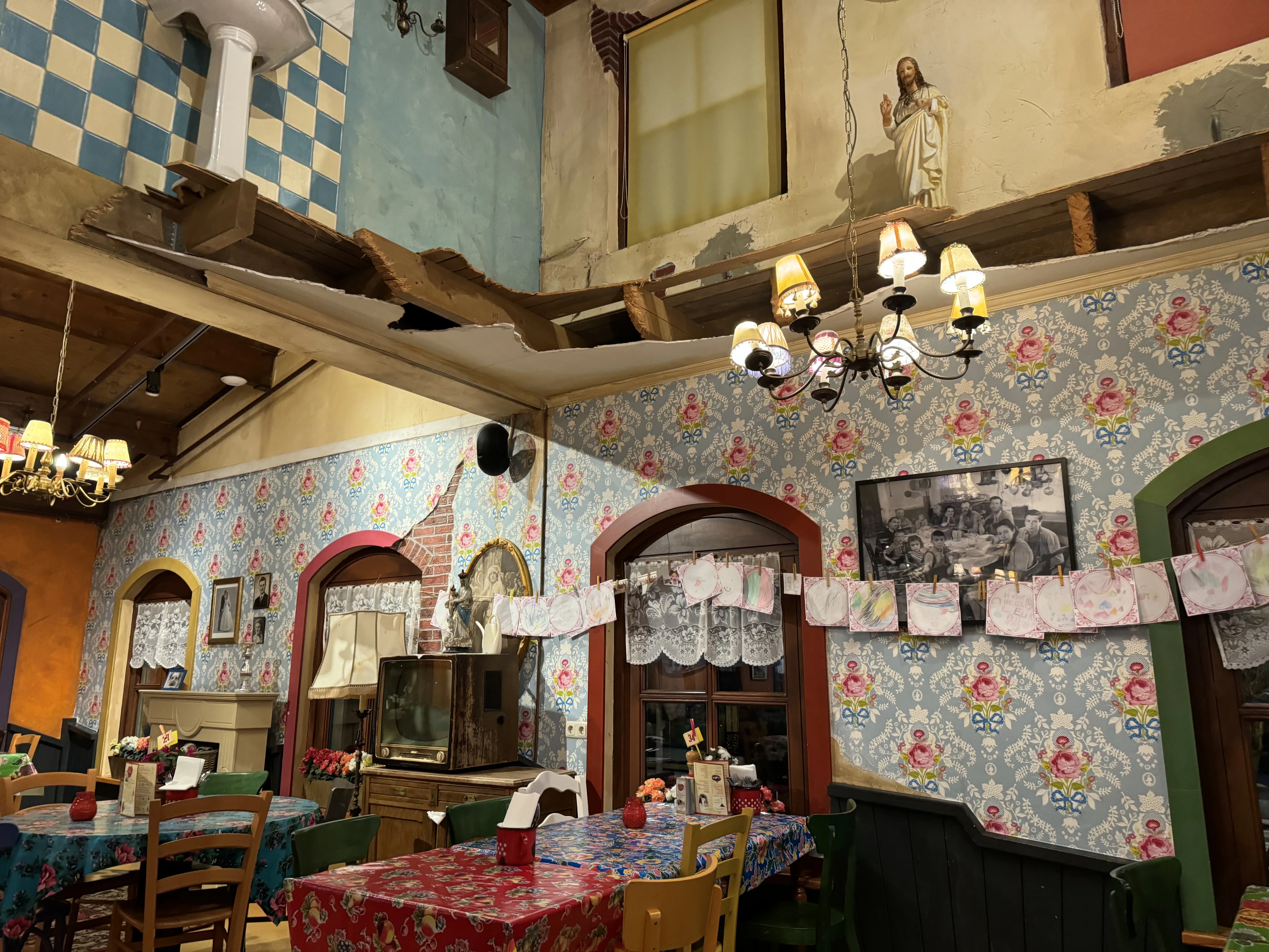 Die Einrichtung im Nona's – schick und italienisch