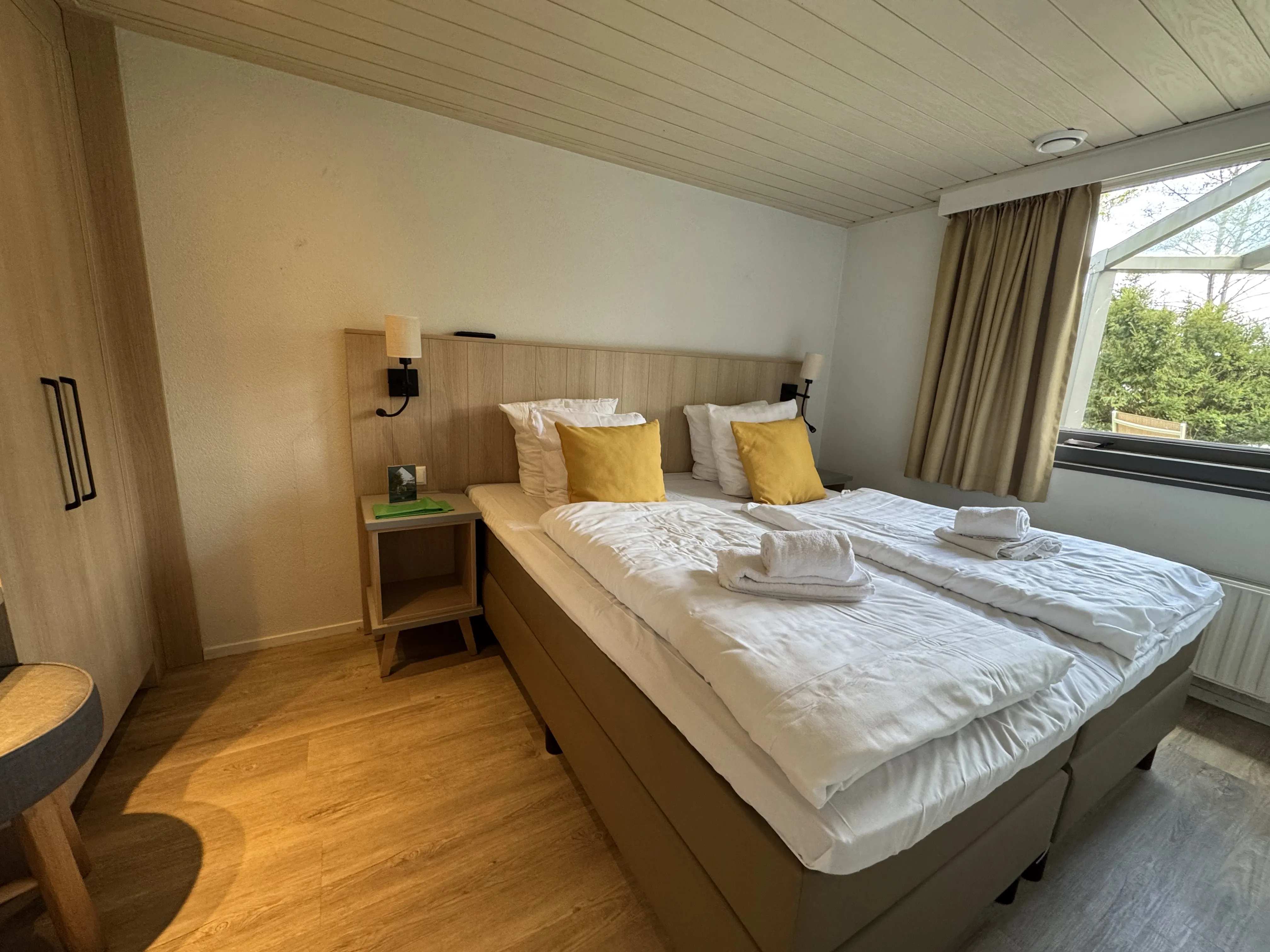 Schlafzimmer im VIP-Ferienhaus für 4 Personen