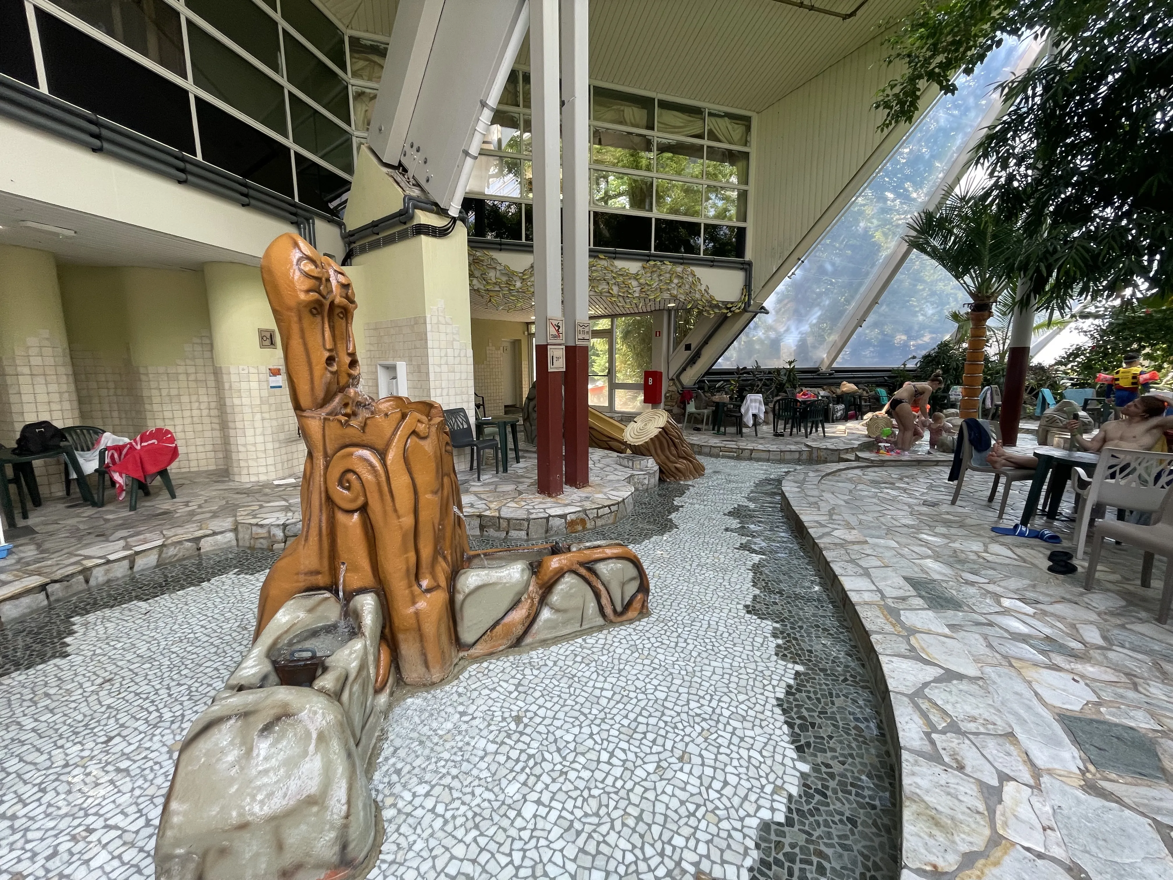 Der kleine Kinderspielbereich im Aqua Mundo