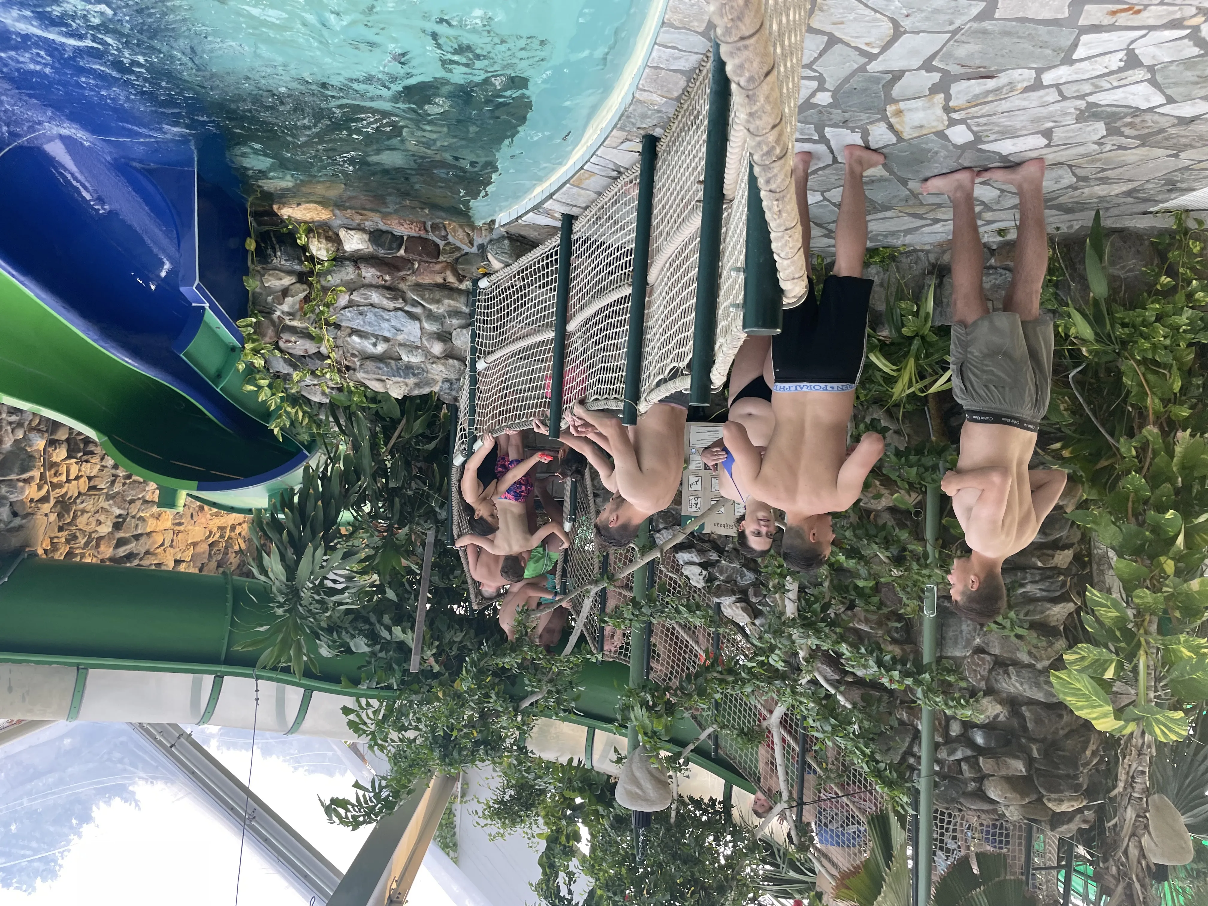 Am Wochenende ist das Aqua Mundo voll und alle stehen an