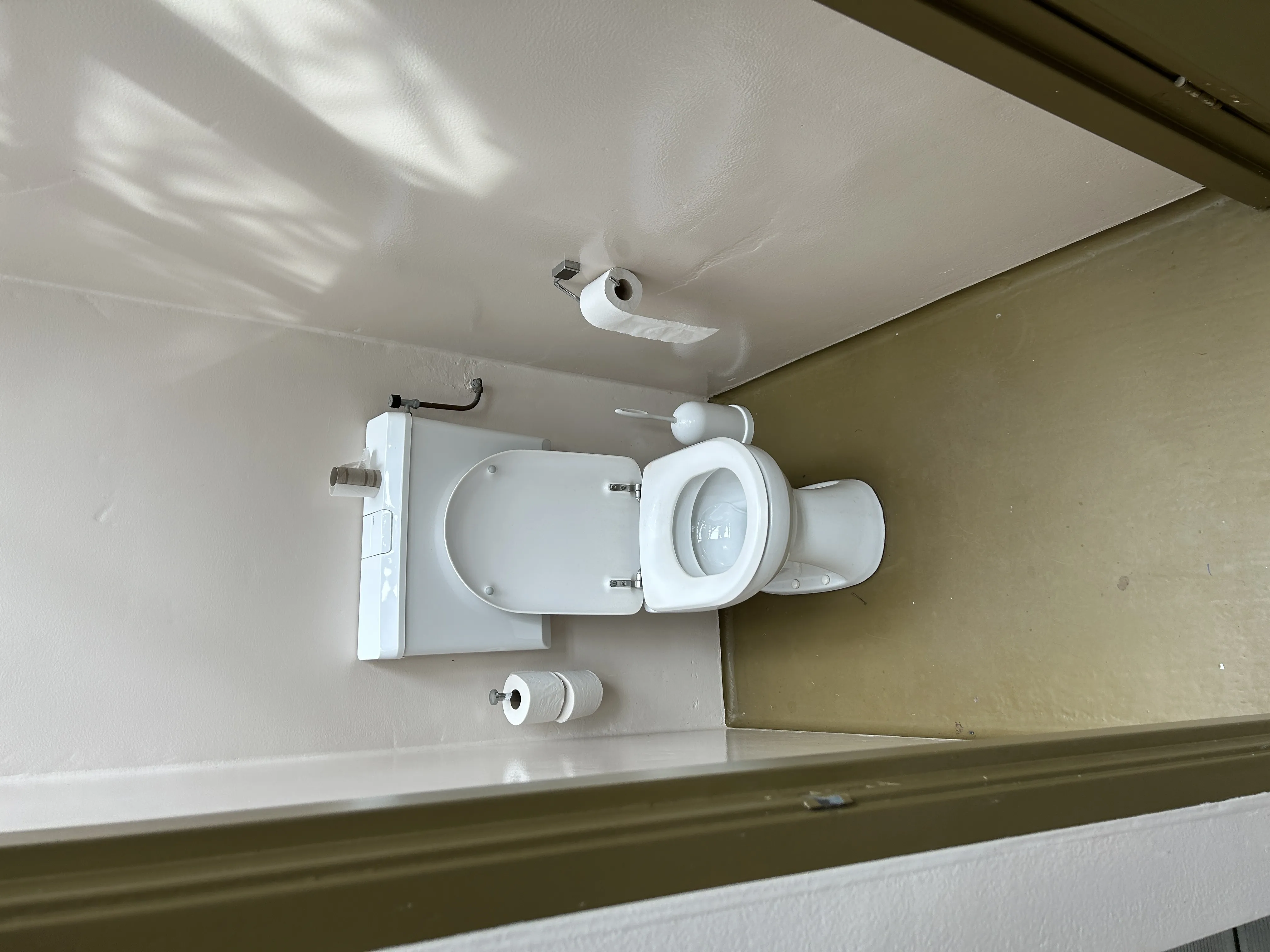 Toiletten an den Cabanas