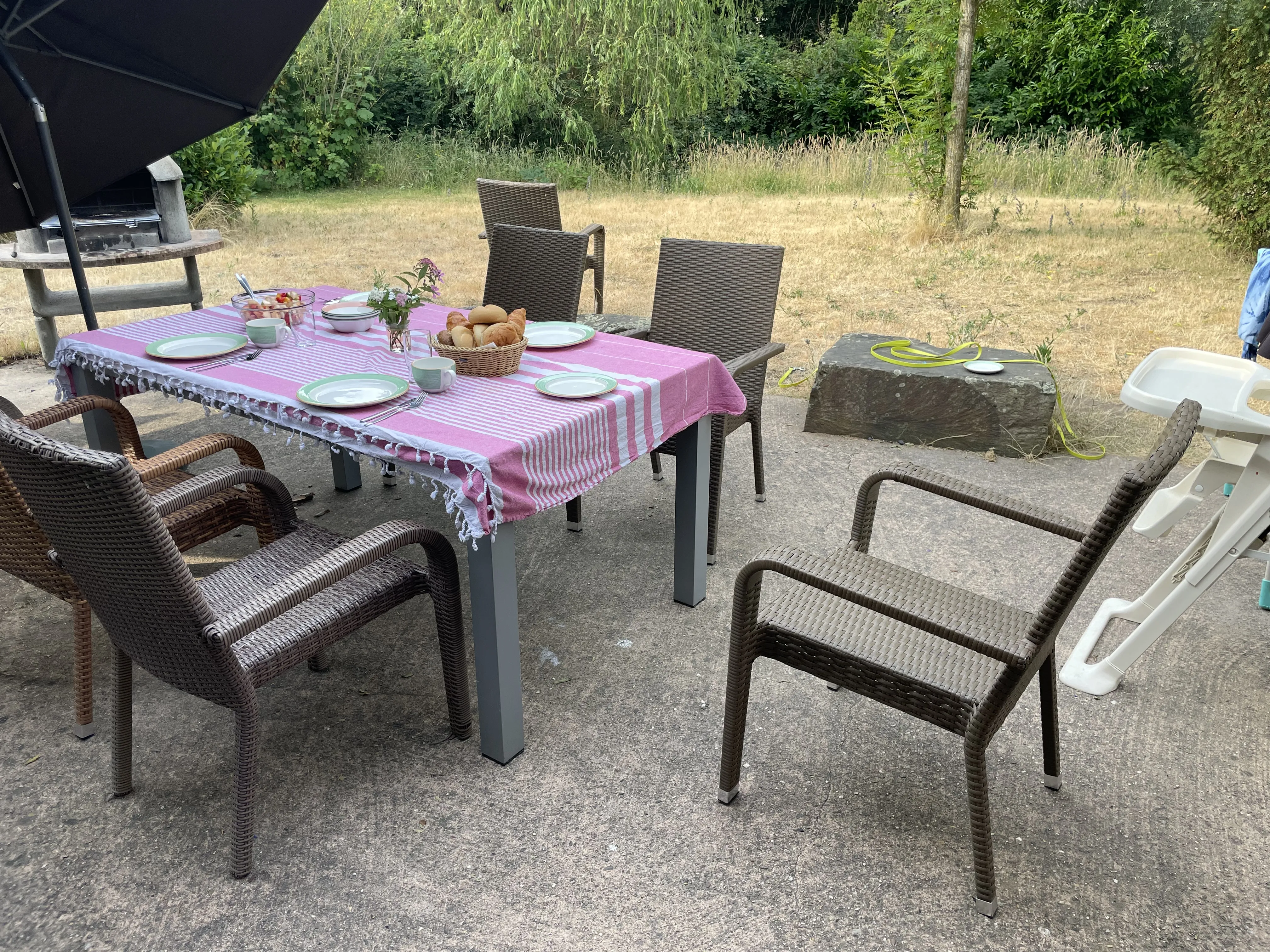 Terrasse im VIP Eden Ferienhaus