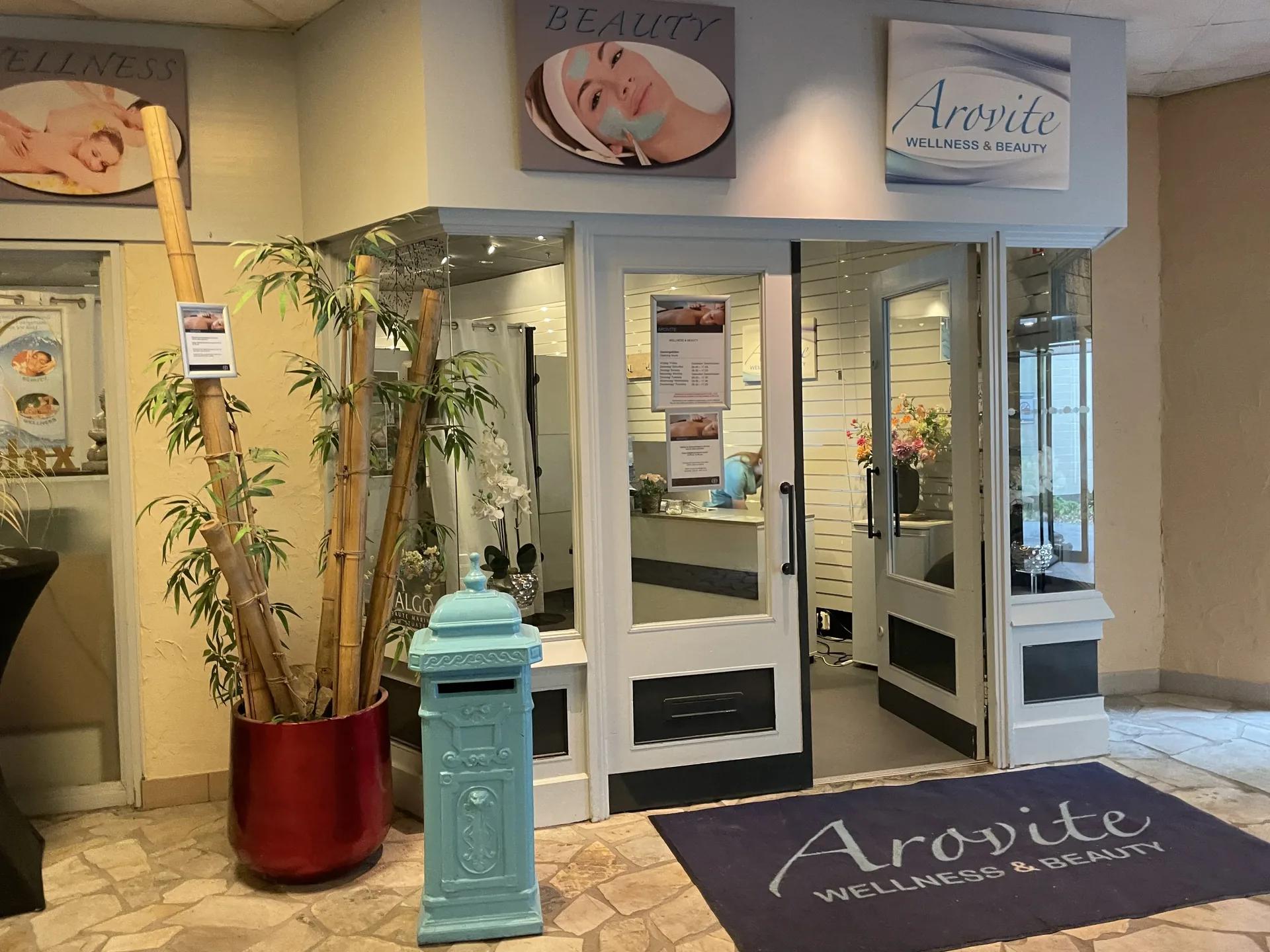 Wellnessbereich Arovite im Center Parcs Het Heijderbos