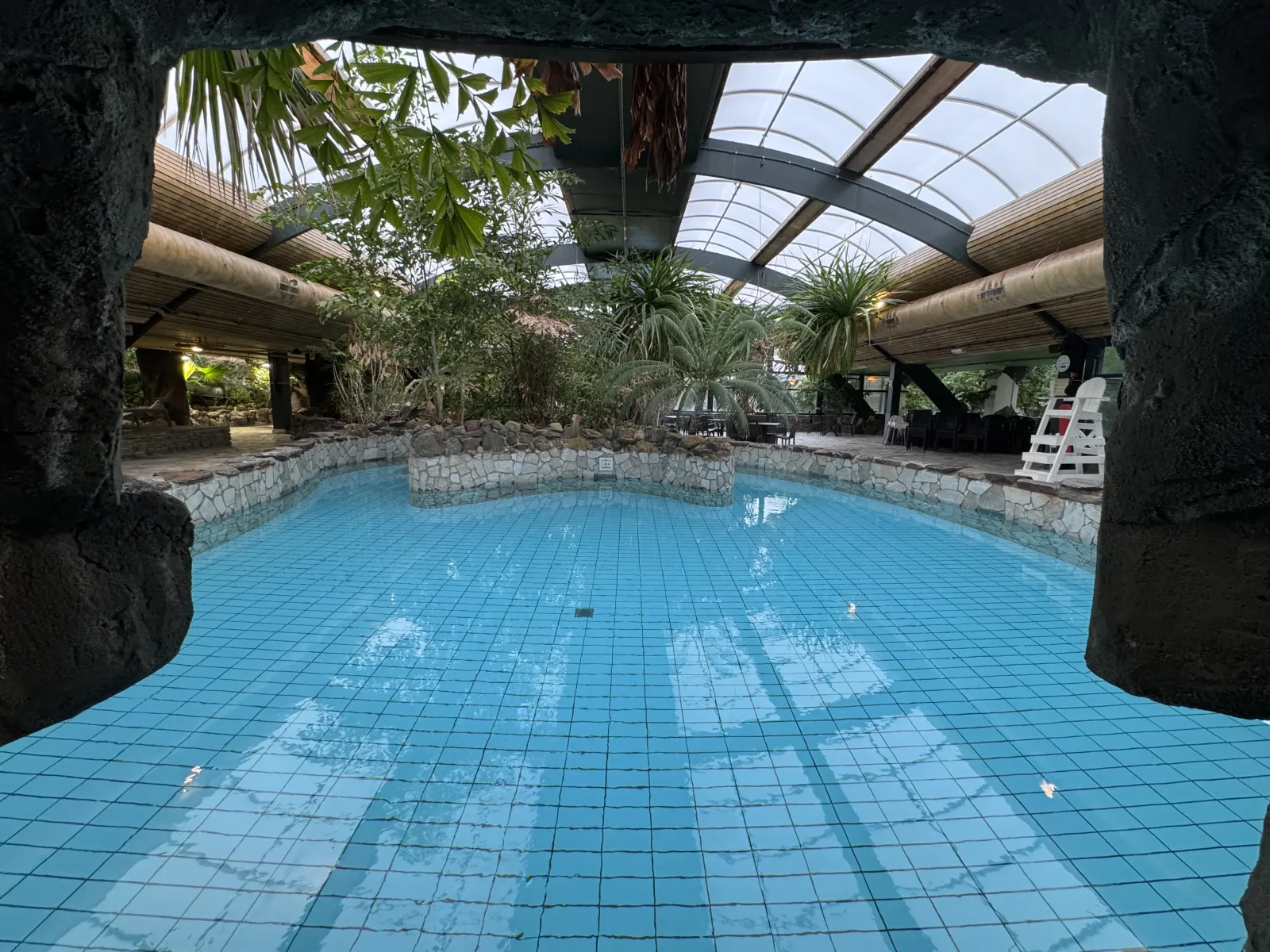 Hauptbecken im Aqua Mundo Het Meerdal