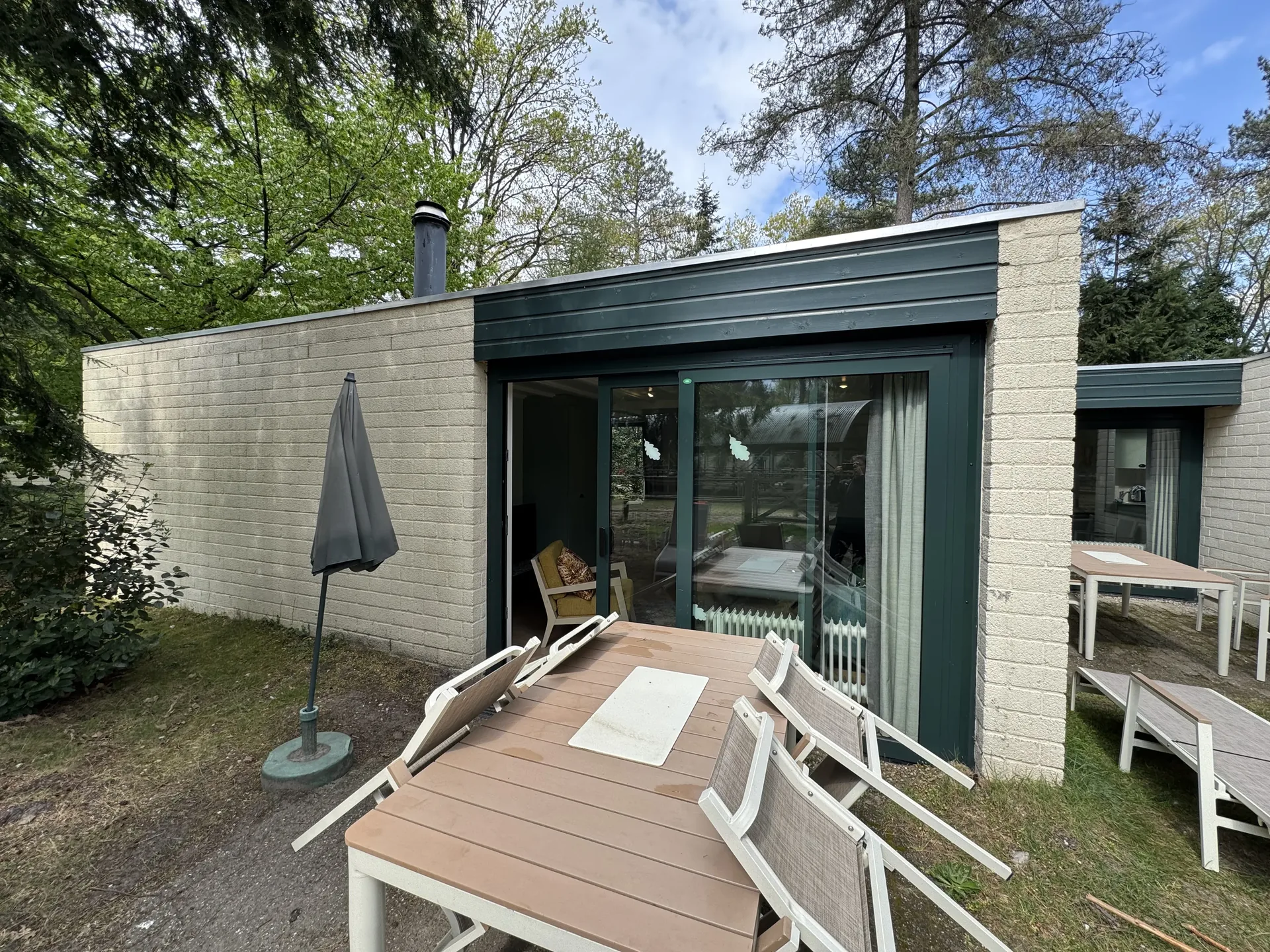Ponyferienhaus im Center Parcs Het Meerdal mit eigenem Pony-Stall am Haus
