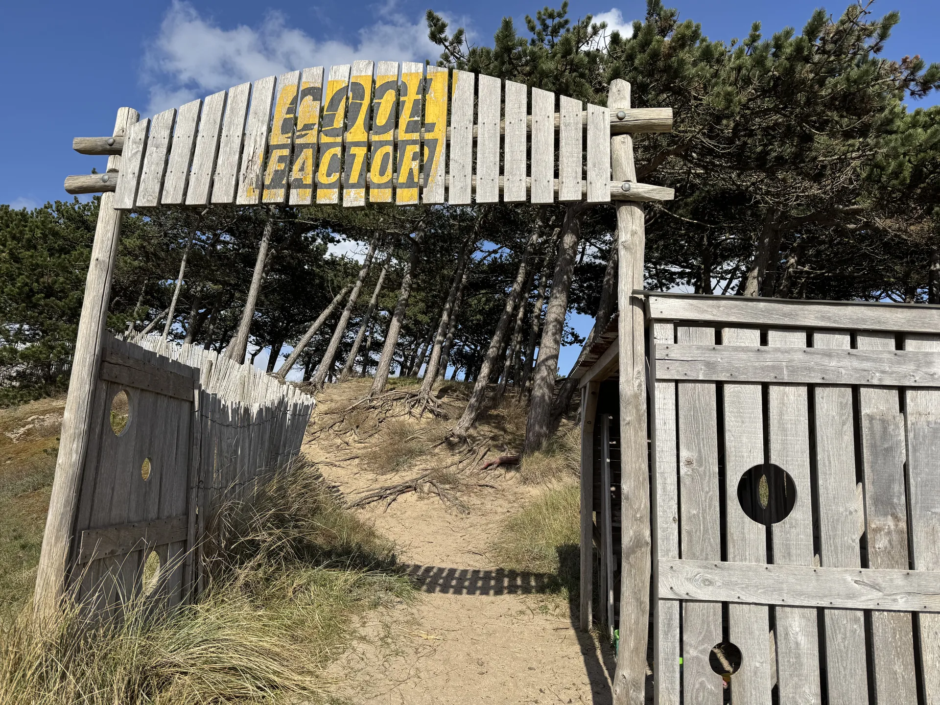 Laser-Battle-Arena in den Dünen im Center Parcs Park Zandvoort