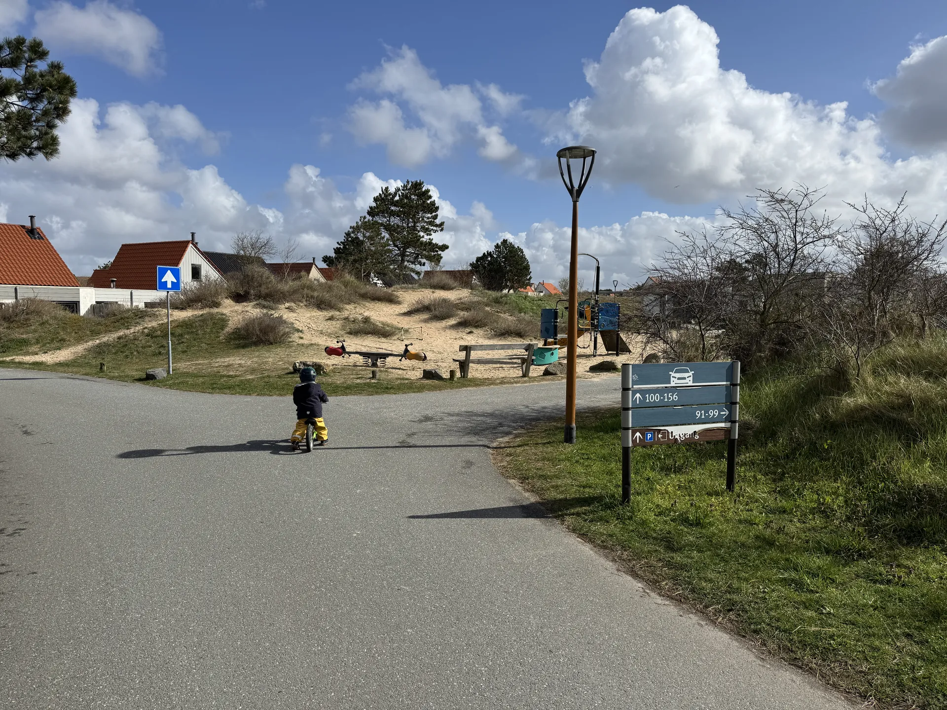 Spielplatz in den Dünen