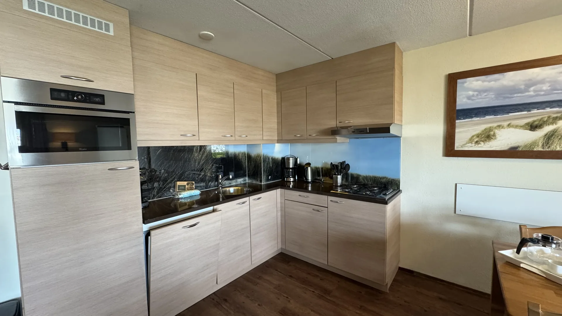 Küche im Premium-Ferienhaus 230 im Port Zélande