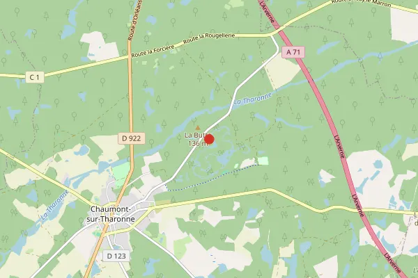 Karte Center Parcs Les Hauts de Bruyères