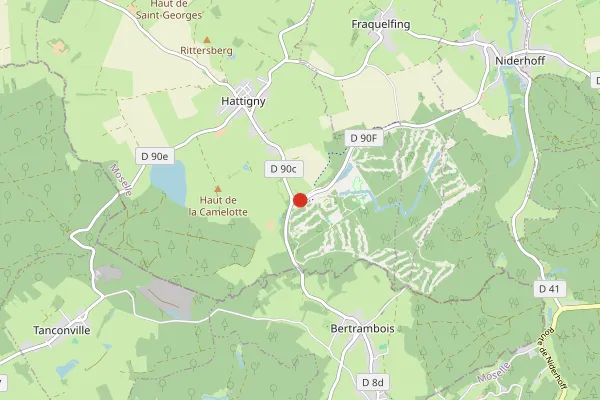 Karte Center Parcs Les Trois Forêts