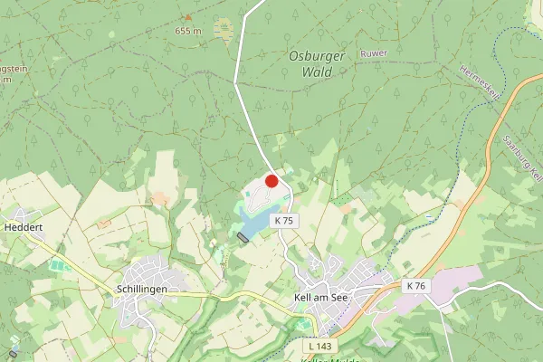 Karte Landal Hochwald
