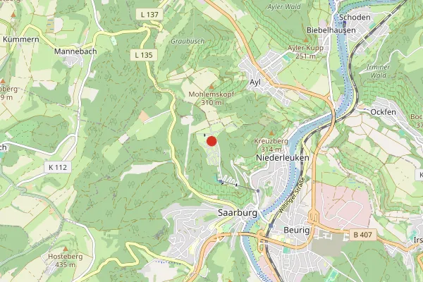 Karte Landal Warsberg