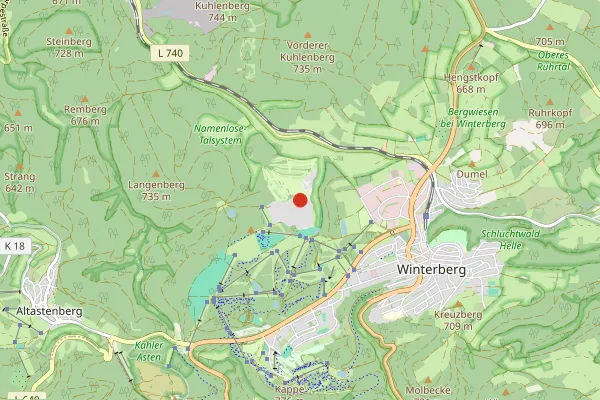 Karte Landal Winterberg
