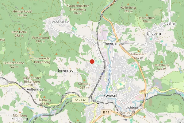 Karte Landal Arber