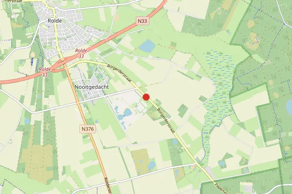 Karte Hof van Saksen