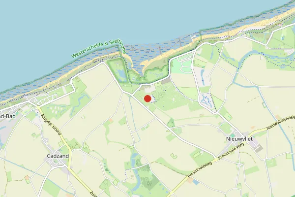 Karte Landal Beach Resort Nieuwvliet-Bad