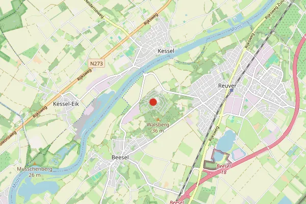 Karte Landal De Lommerbergen