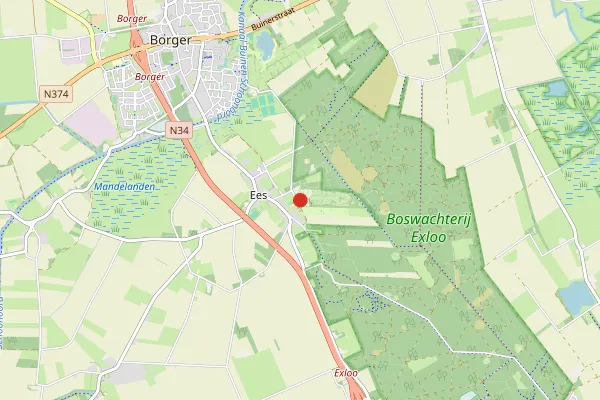 Karte Landal Het Land van Bartje