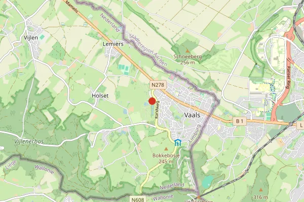 Karte Landal Hoog Vaals