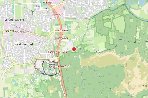 Karte Landal Kaatsheuvel — Ferienpark an der Efteling und am Nationalpark