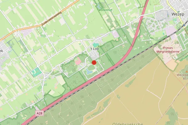Karte Landal Landgoed 't Loo - Geheimtipp an der Veluwe